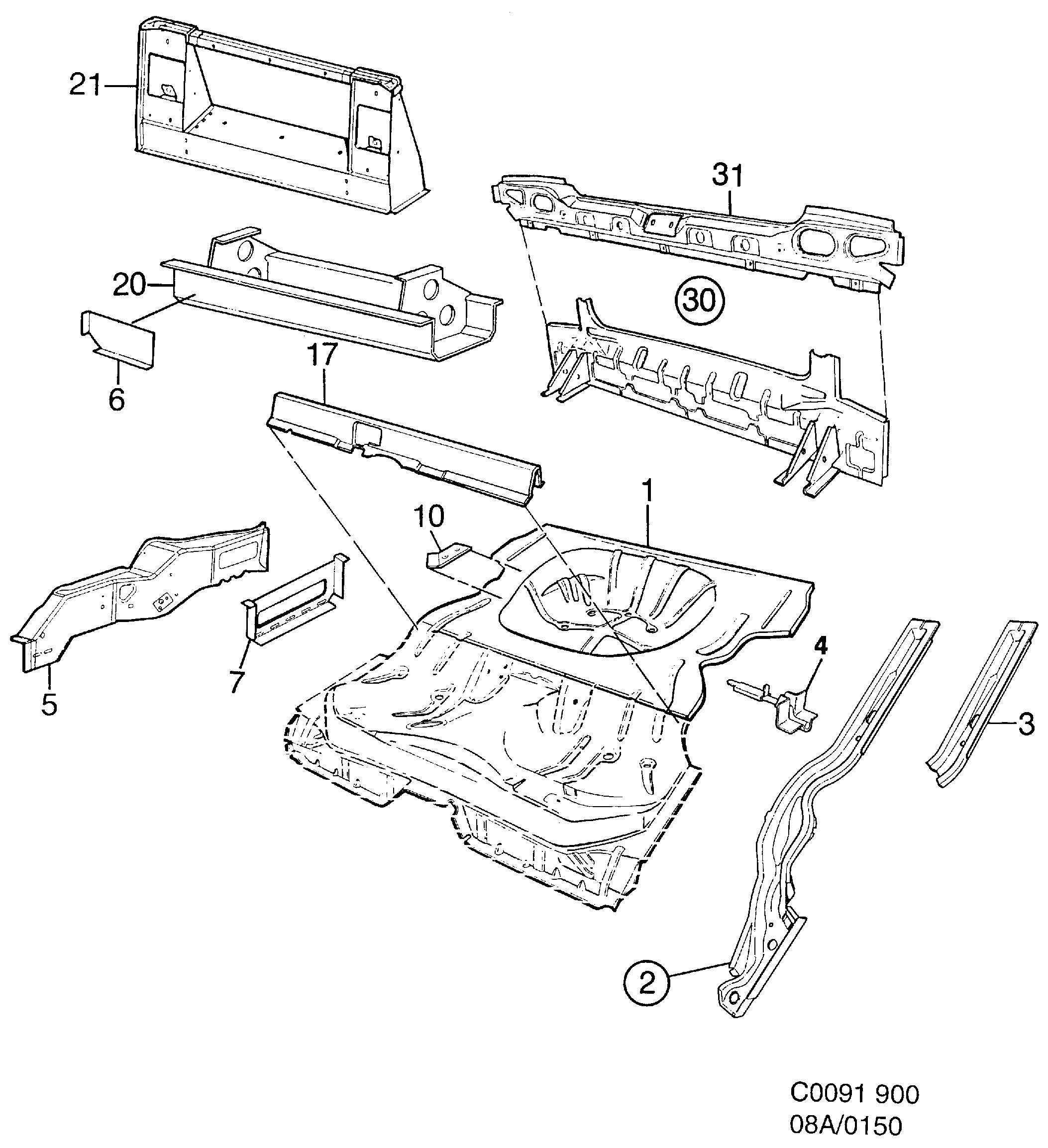 diagram parts 150