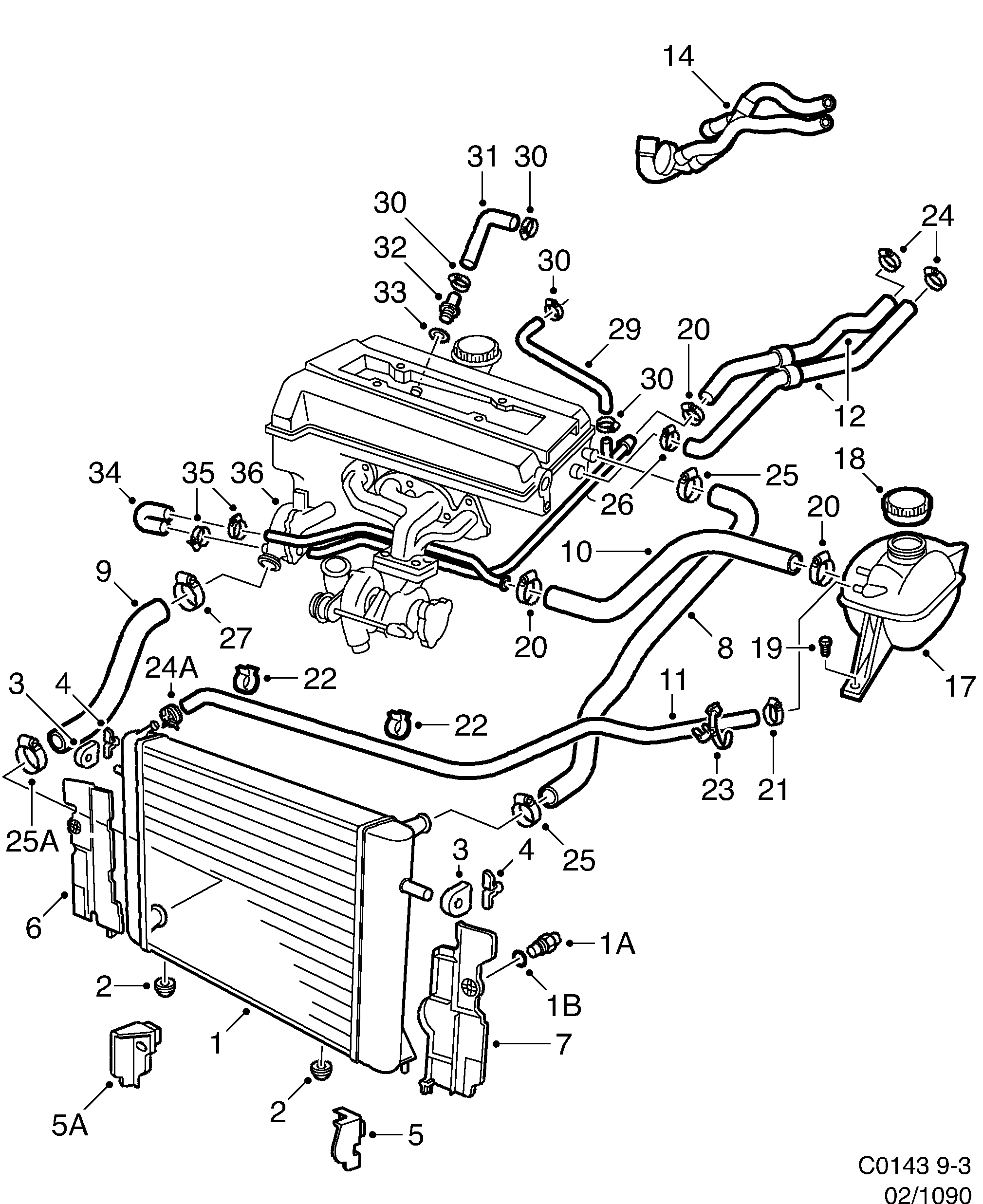 diagram parts 1090