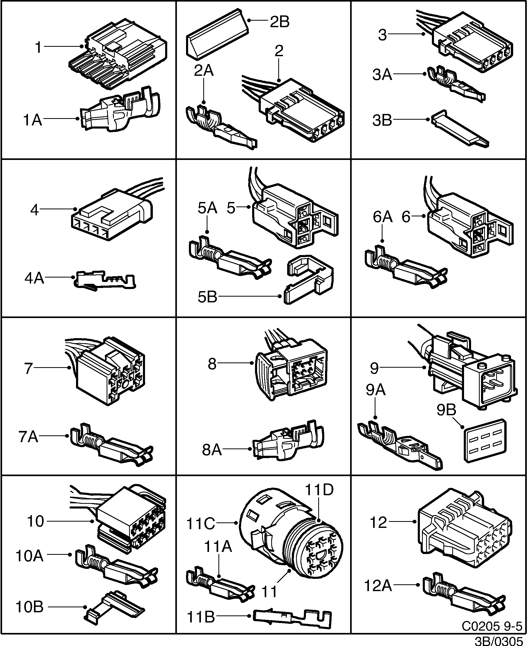 diagram parts 305