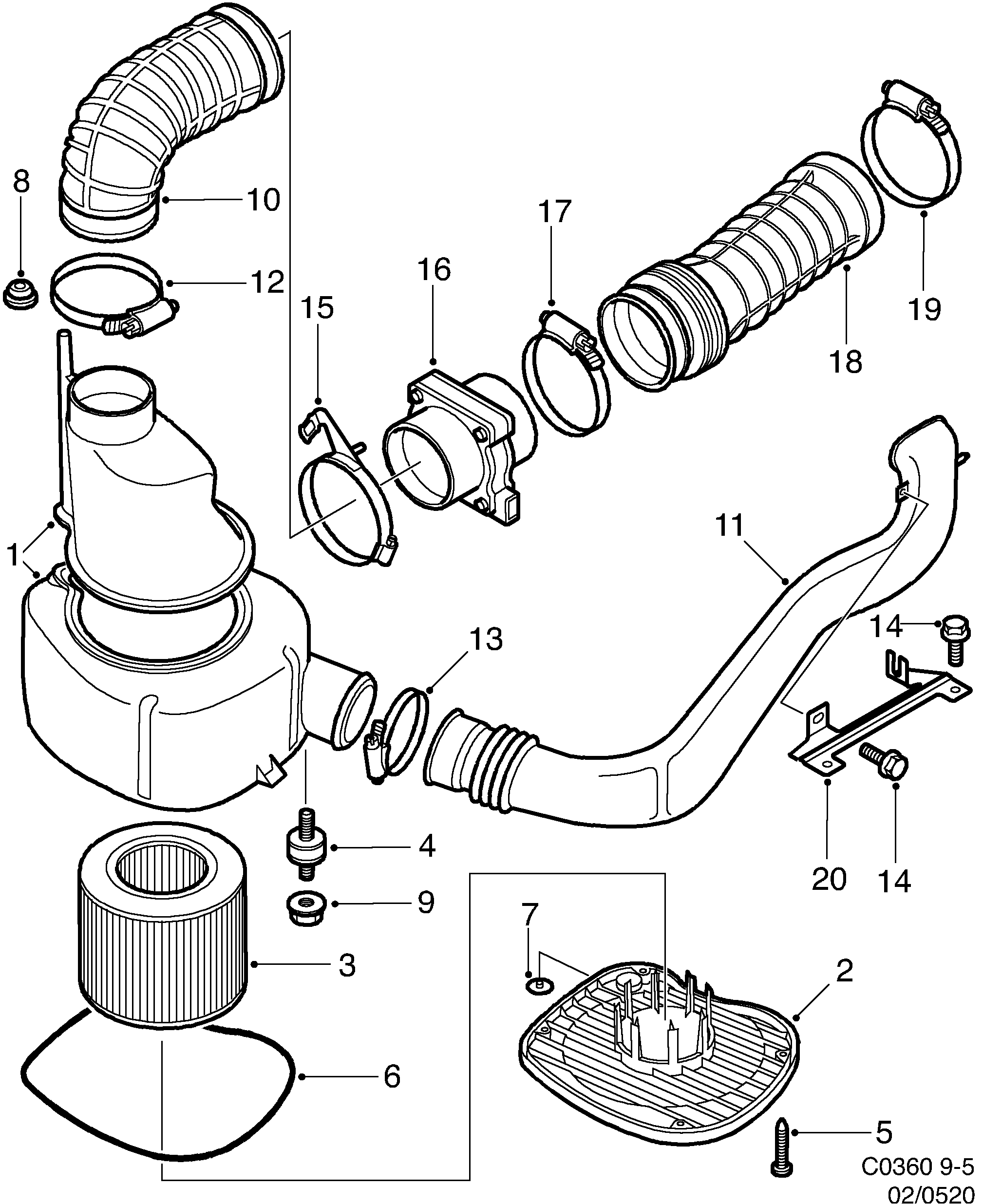diagram parts 520