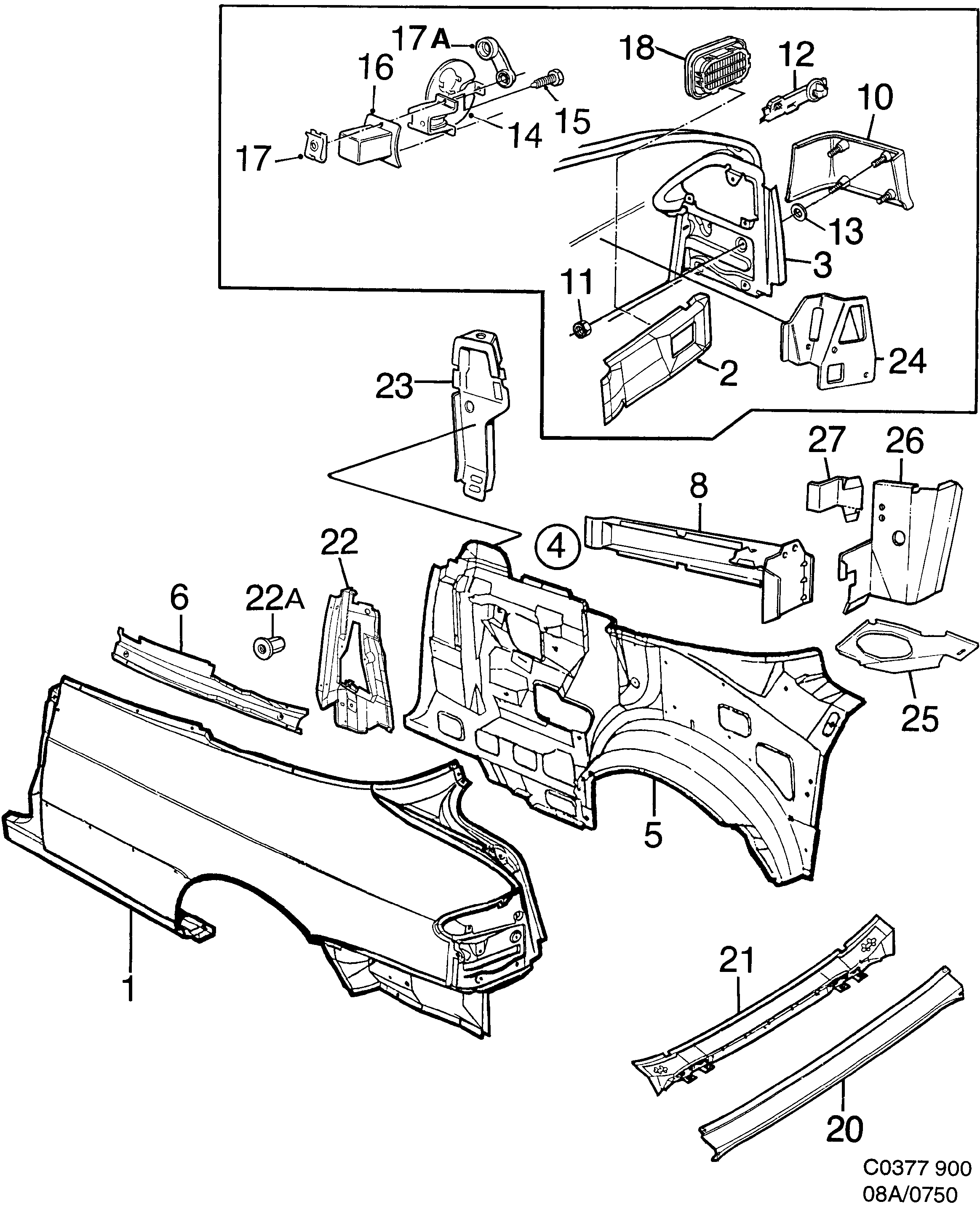 diagram parts 750