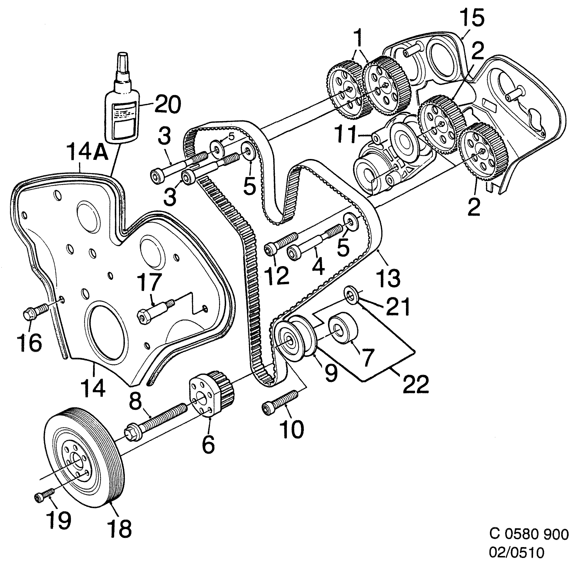 diagram parts 510