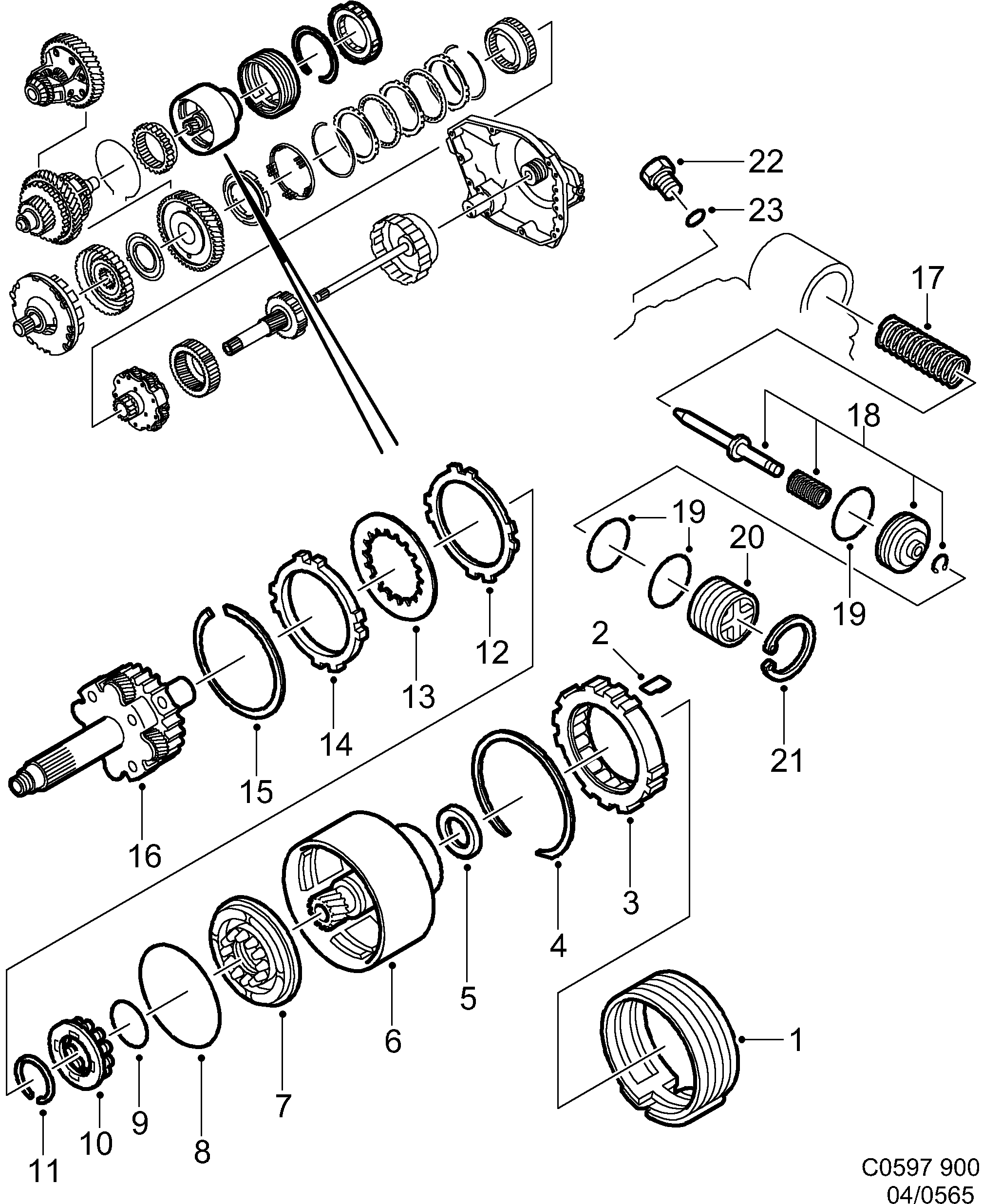 diagram parts 565