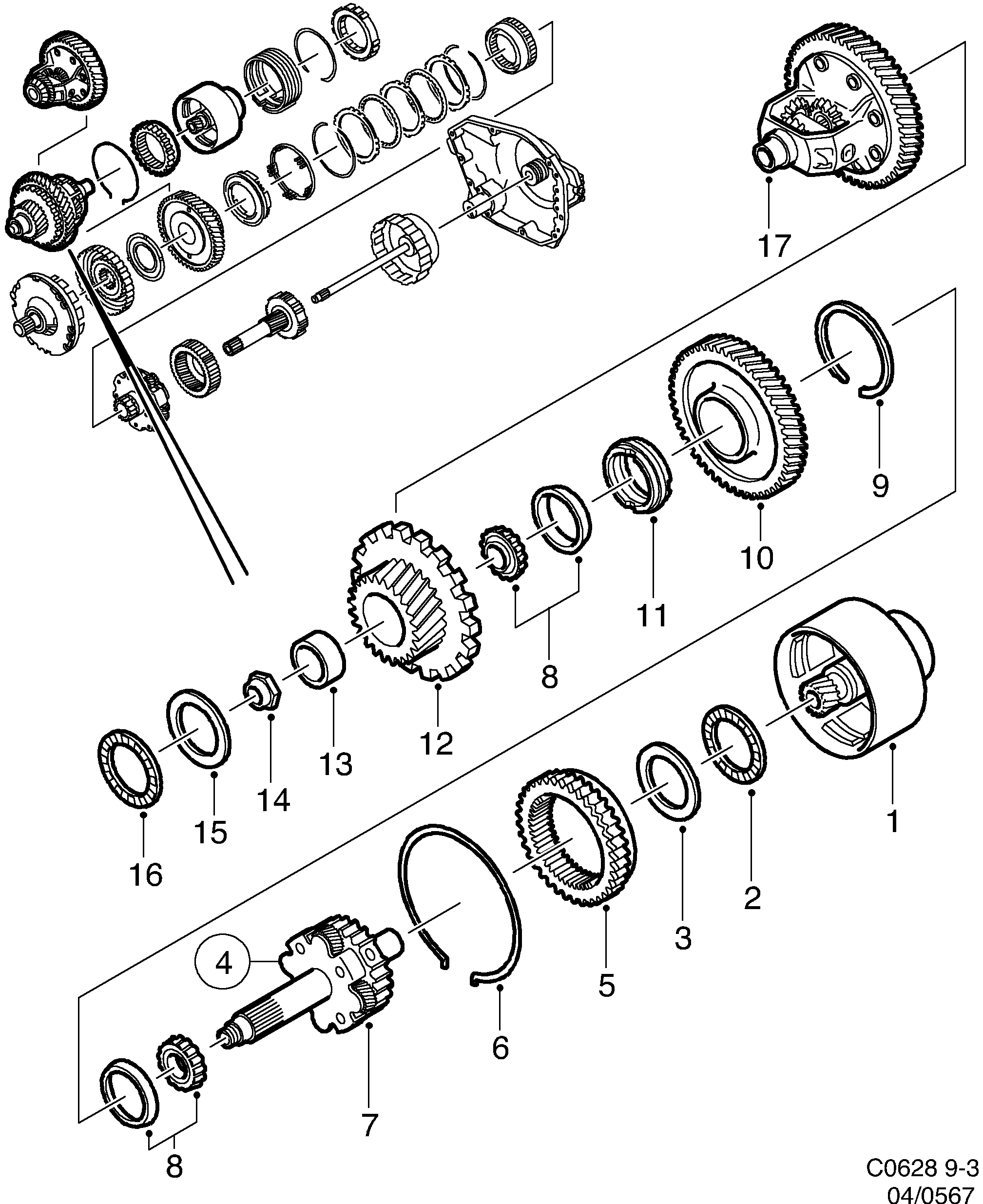 diagram parts 567