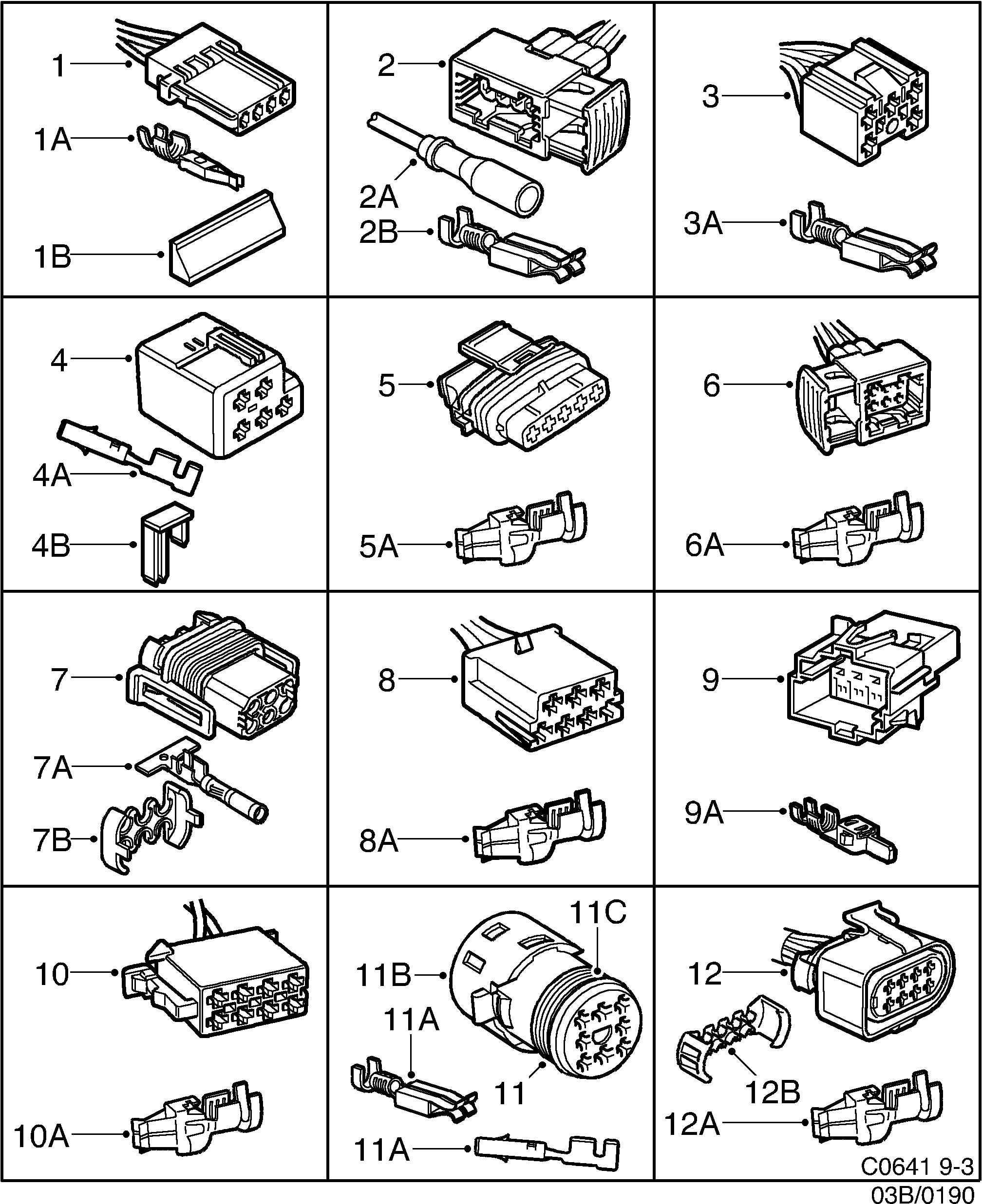 diagram parts 190