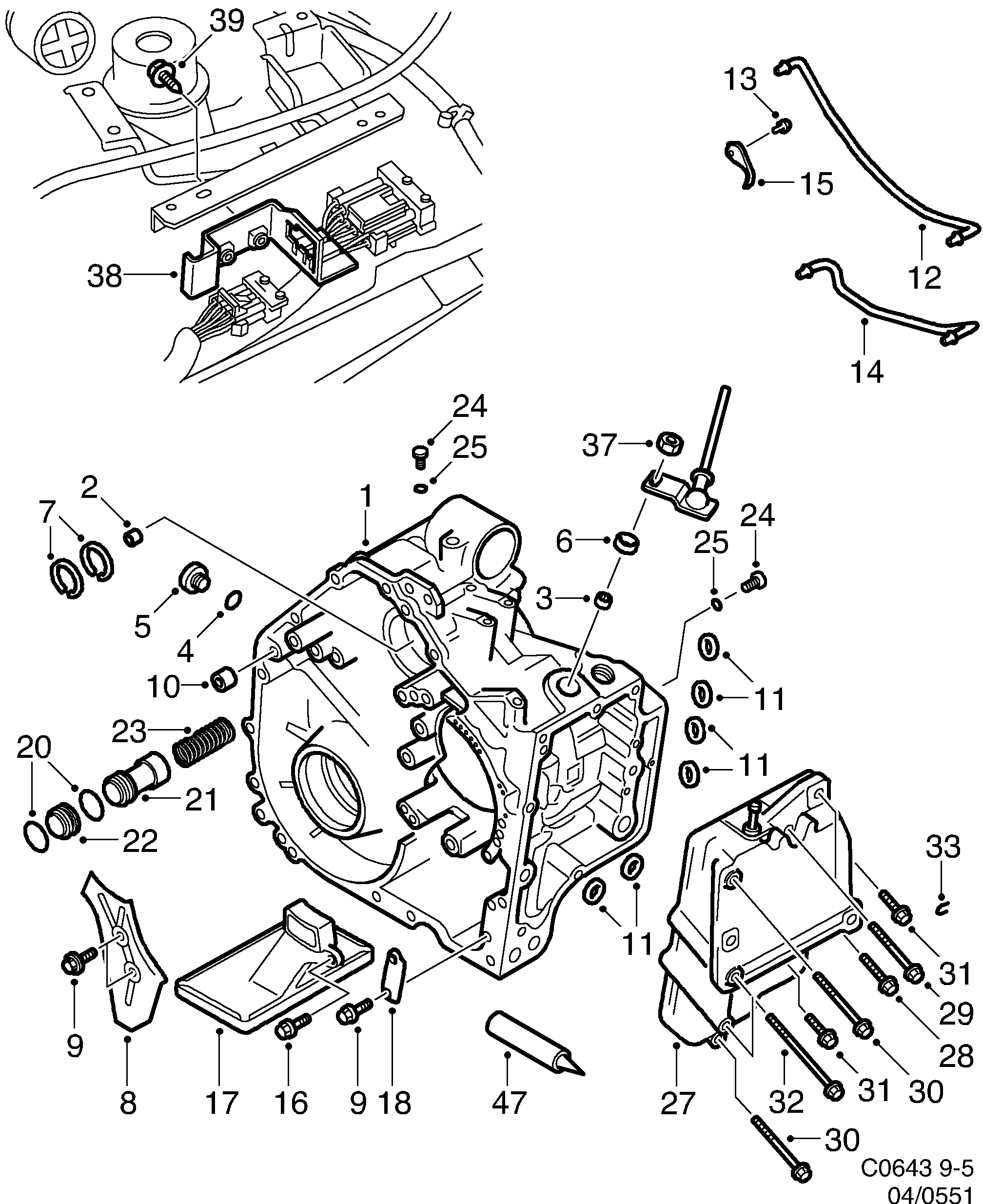 diagram parts 551