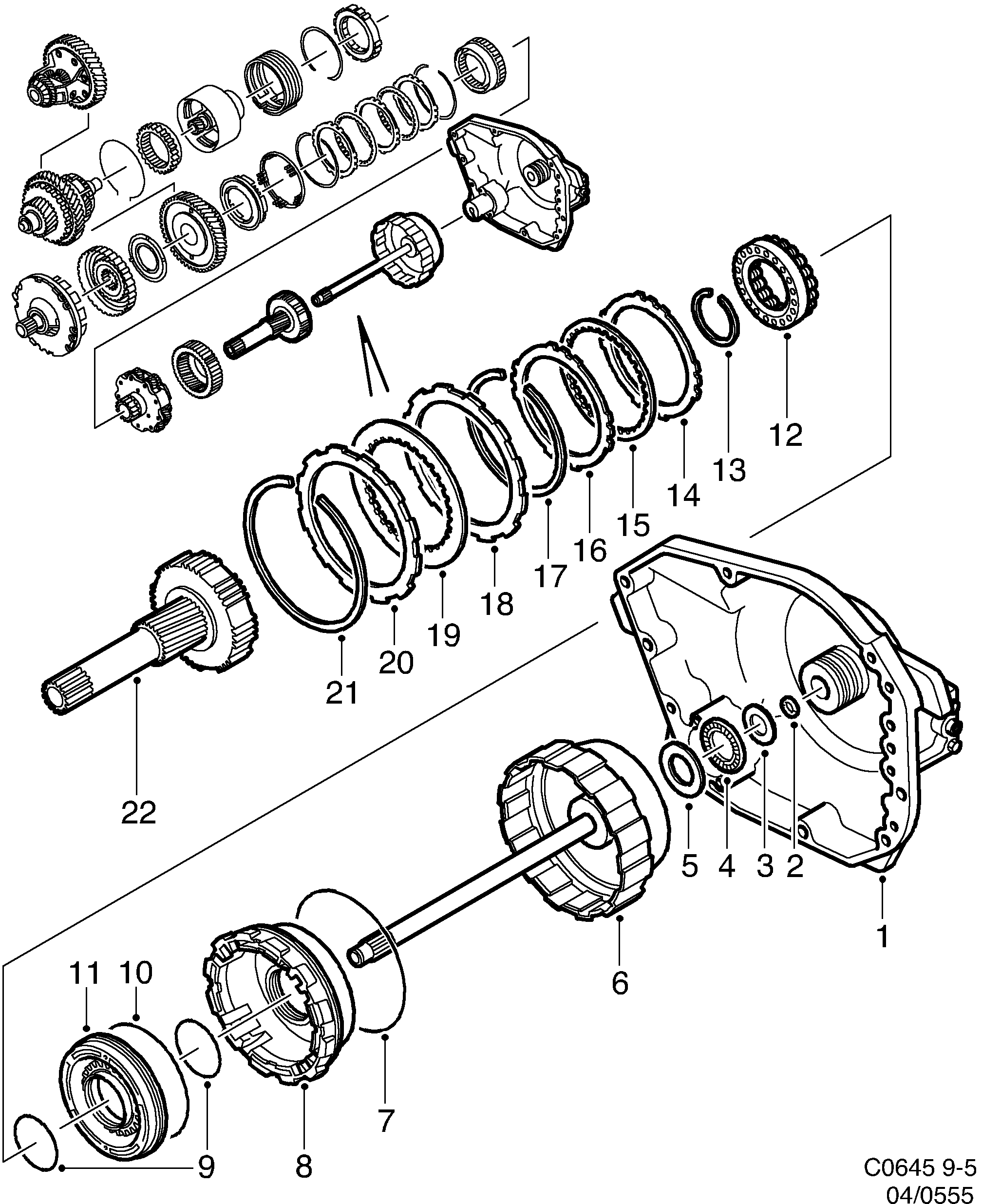 diagram parts 555