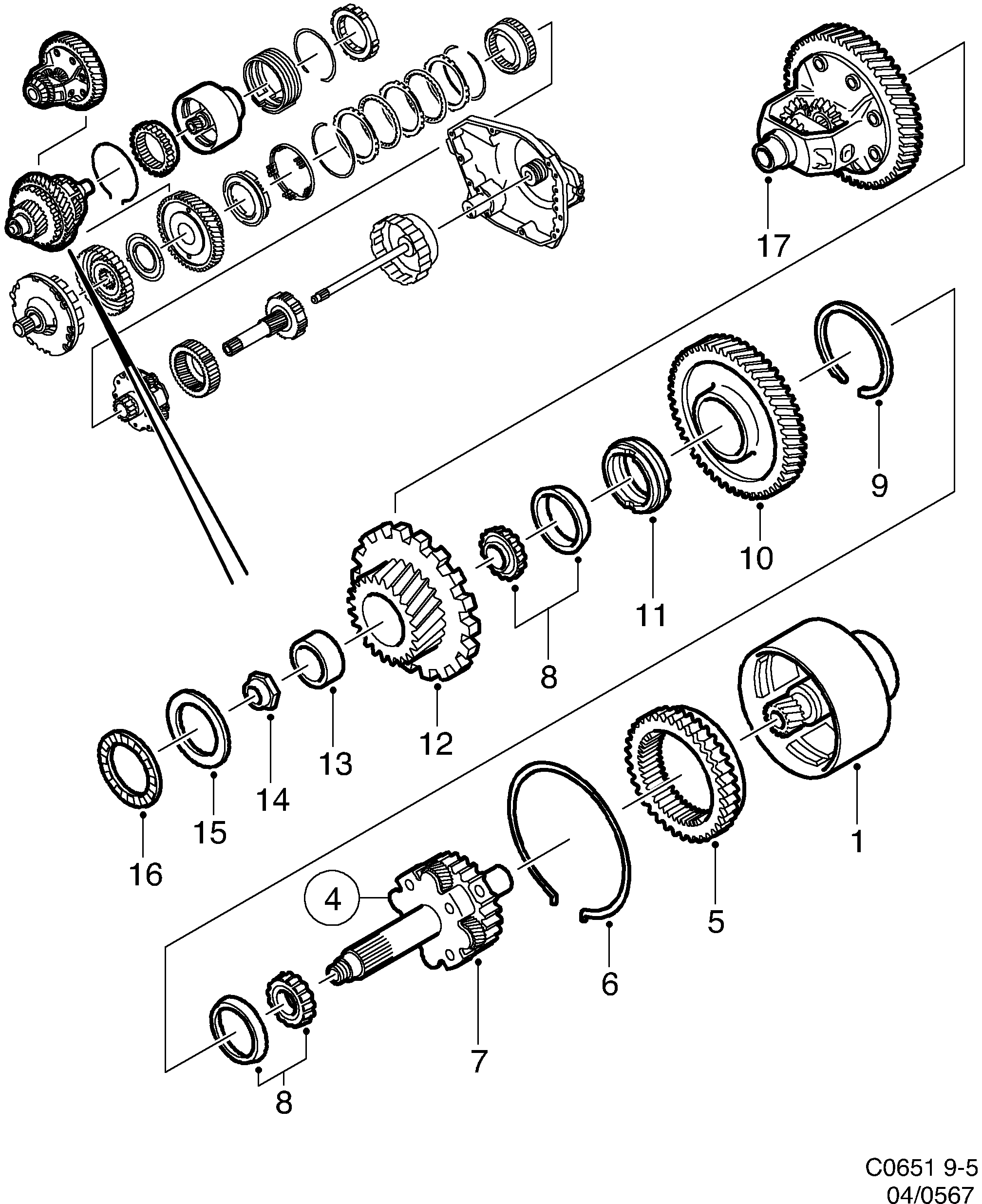diagram parts 567