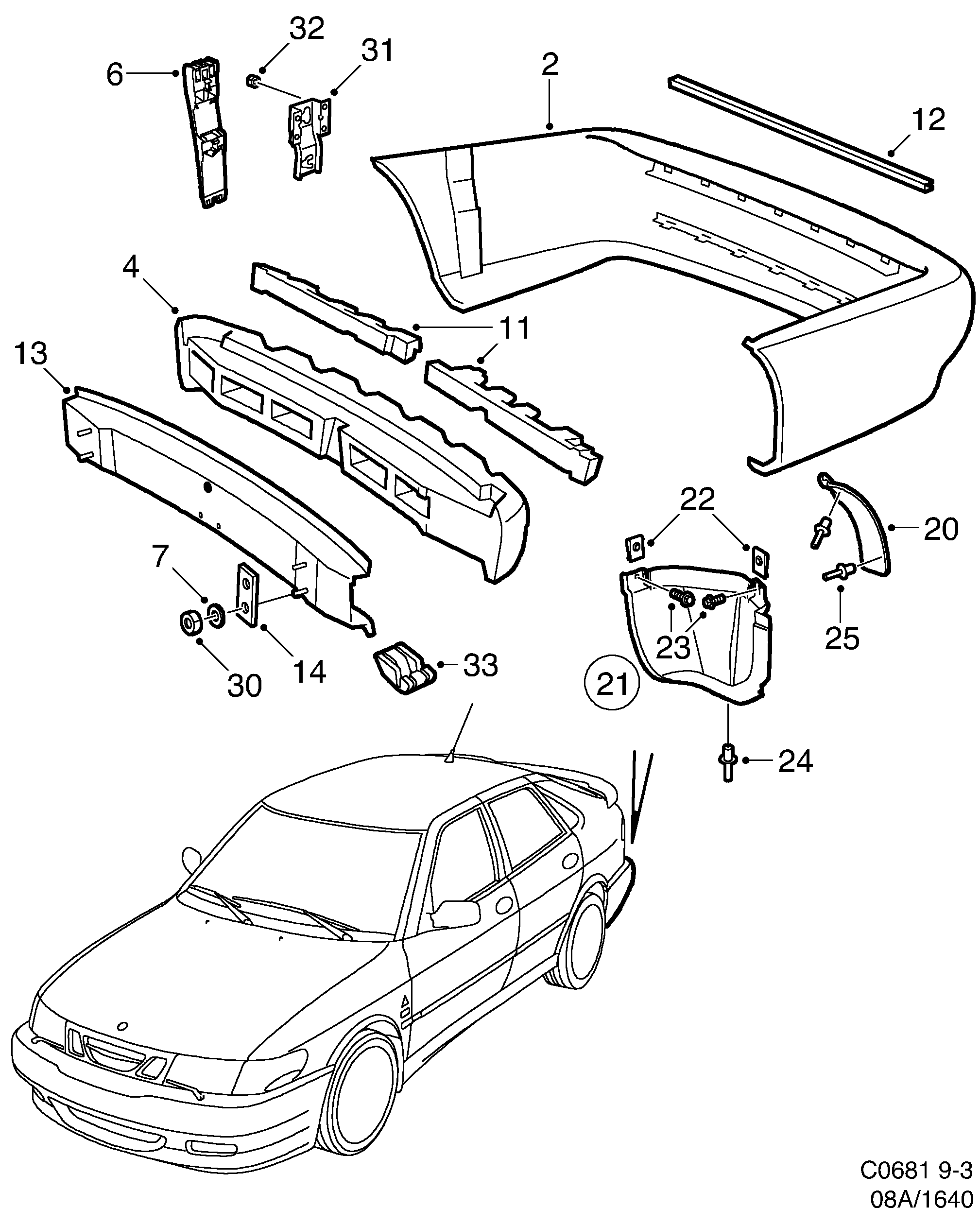 diagram parts 1640