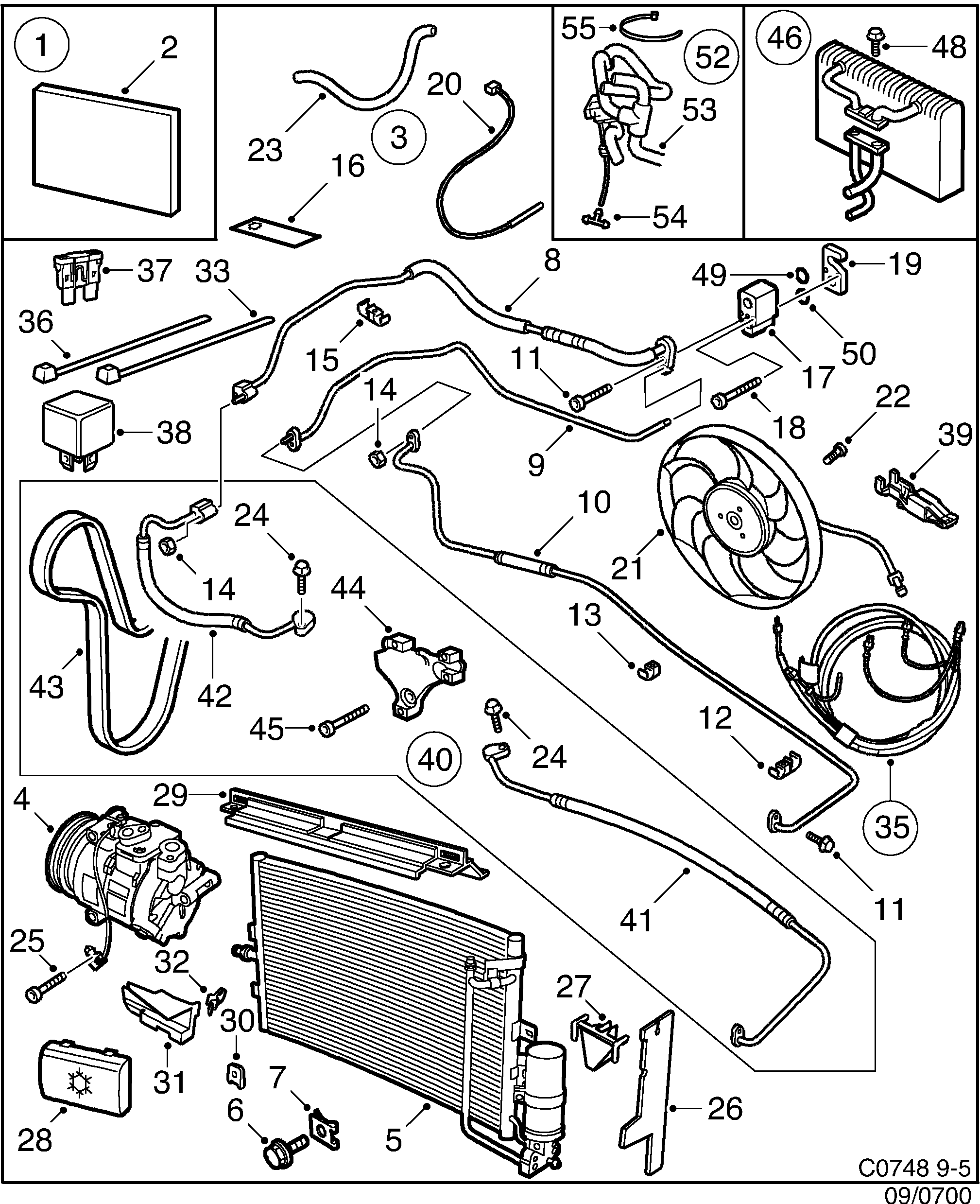 diagram parts 700