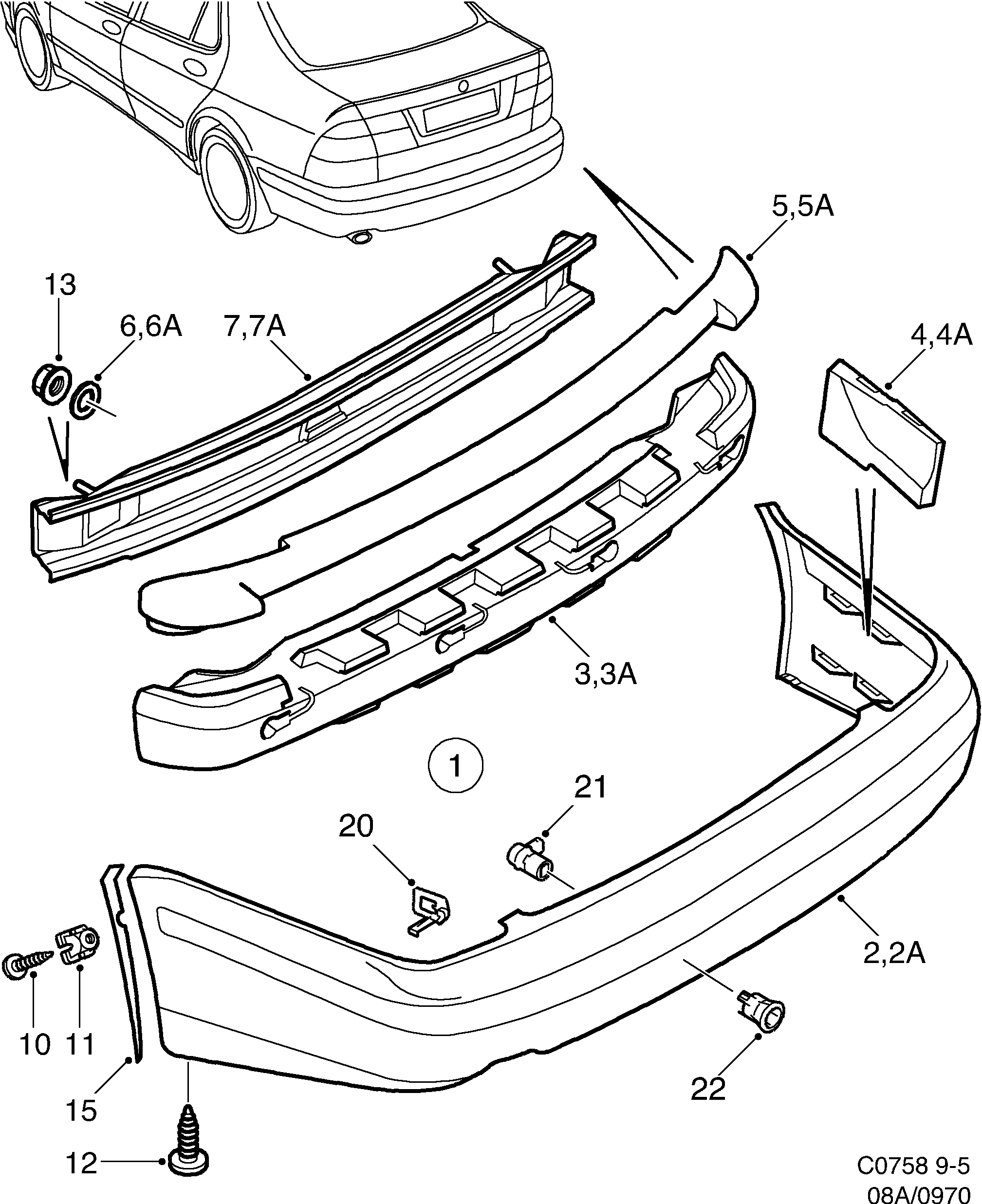 diagram parts 970