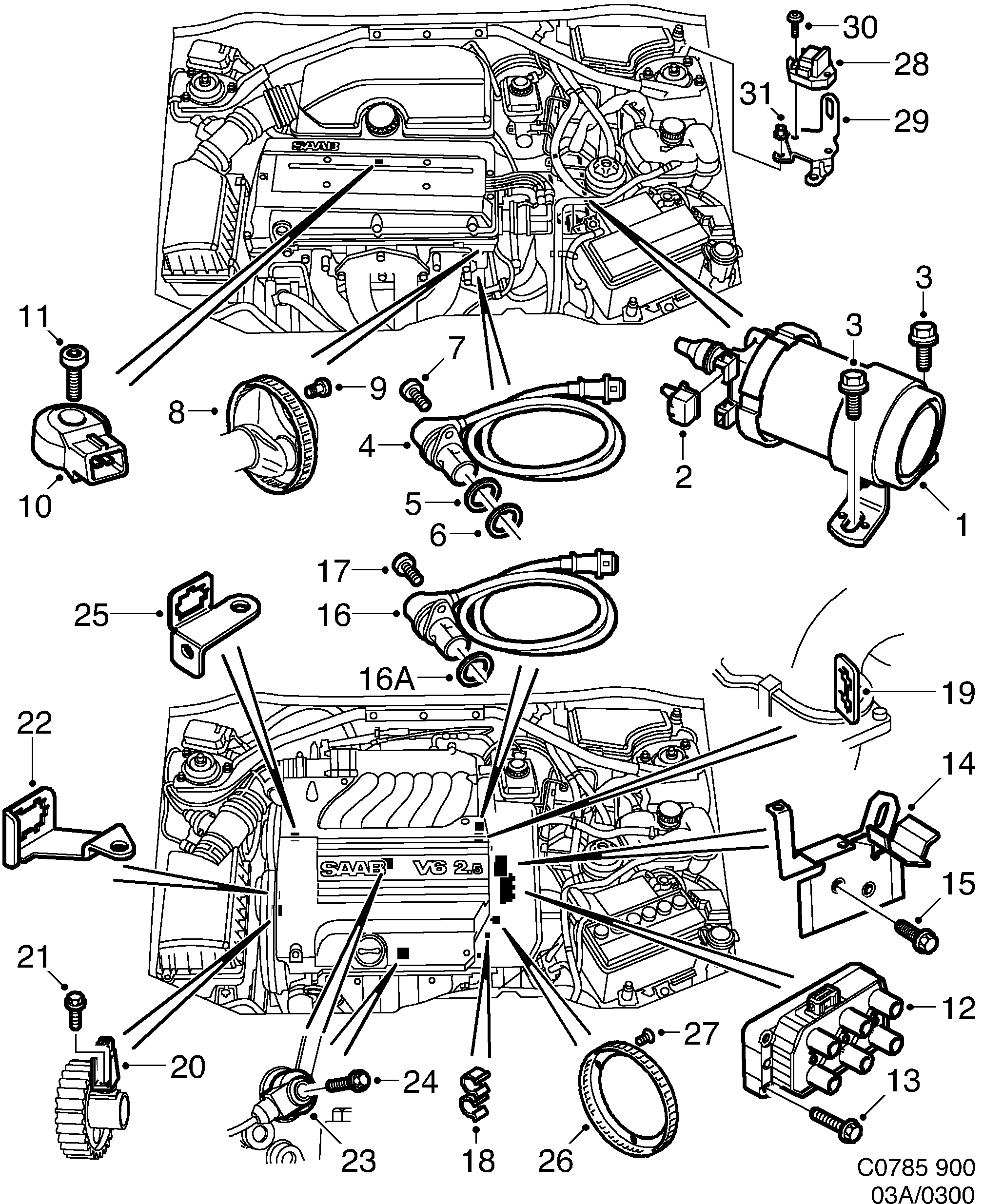 diagram parts 300