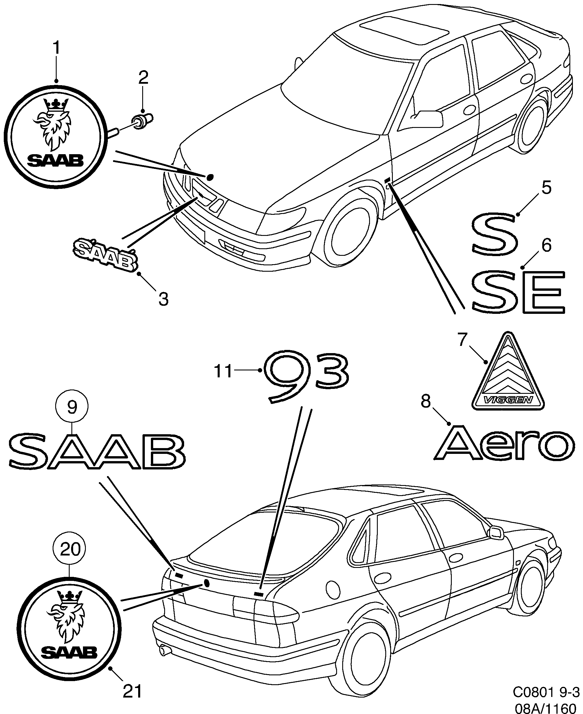 diagram parts 1160