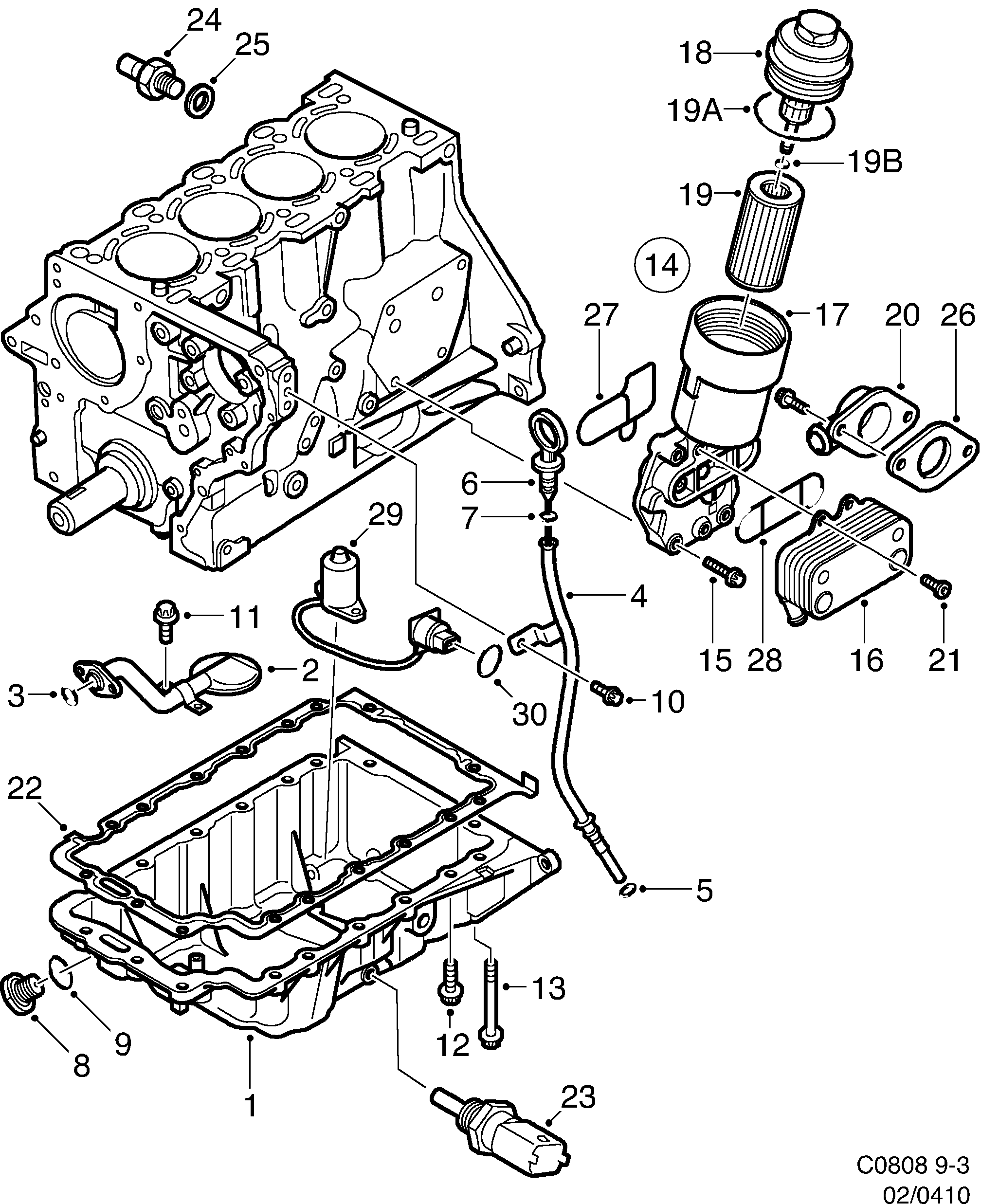 diagram parts 410