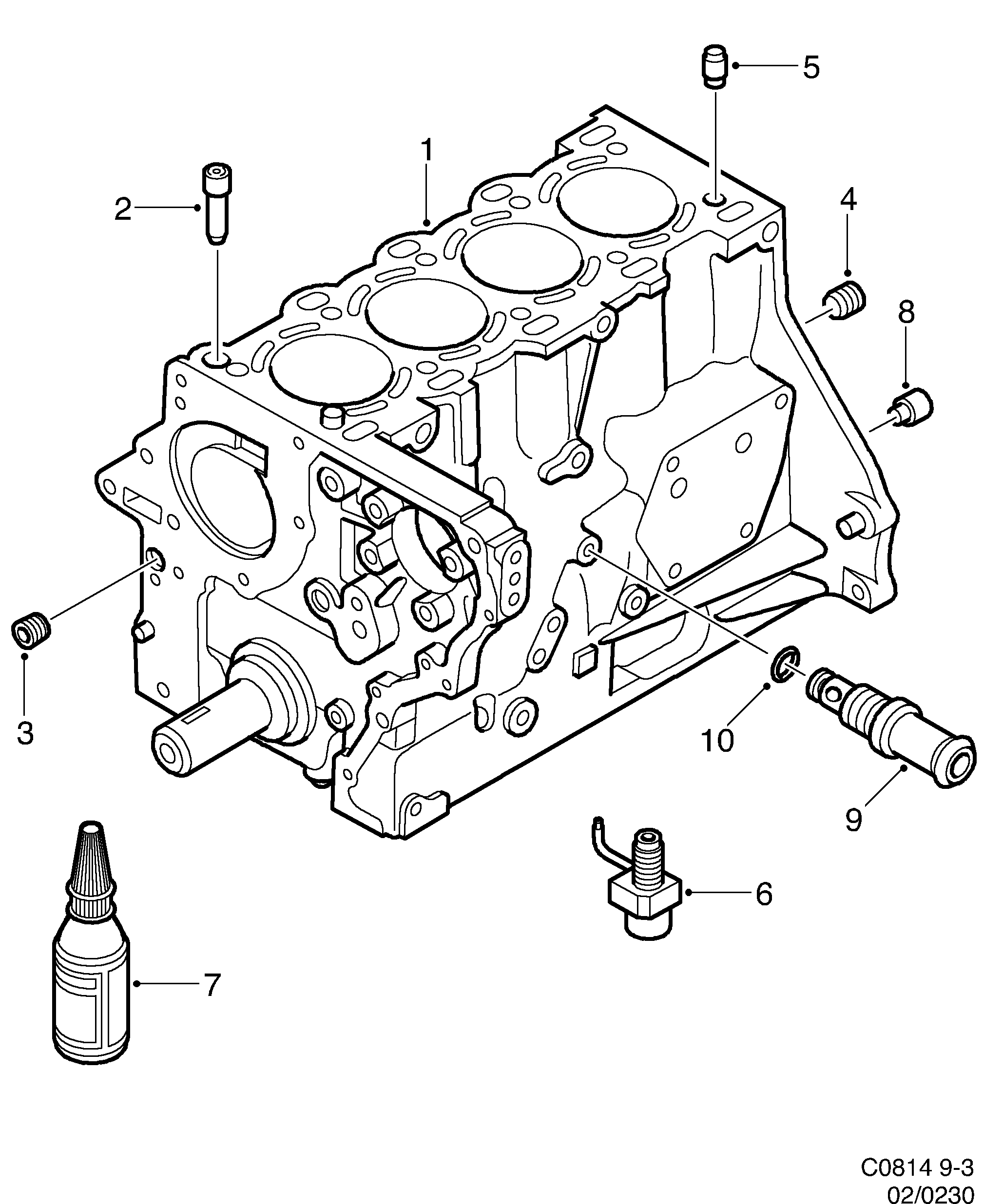 diagram parts 230