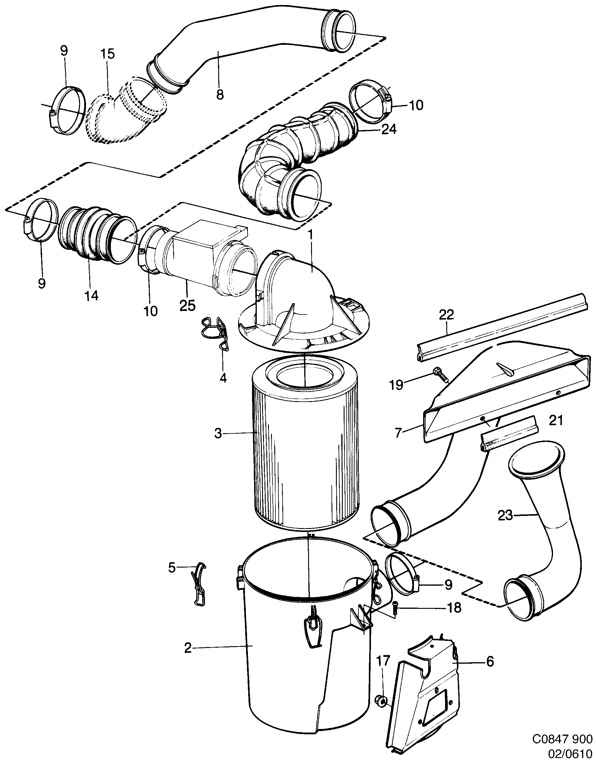diagram parts 610