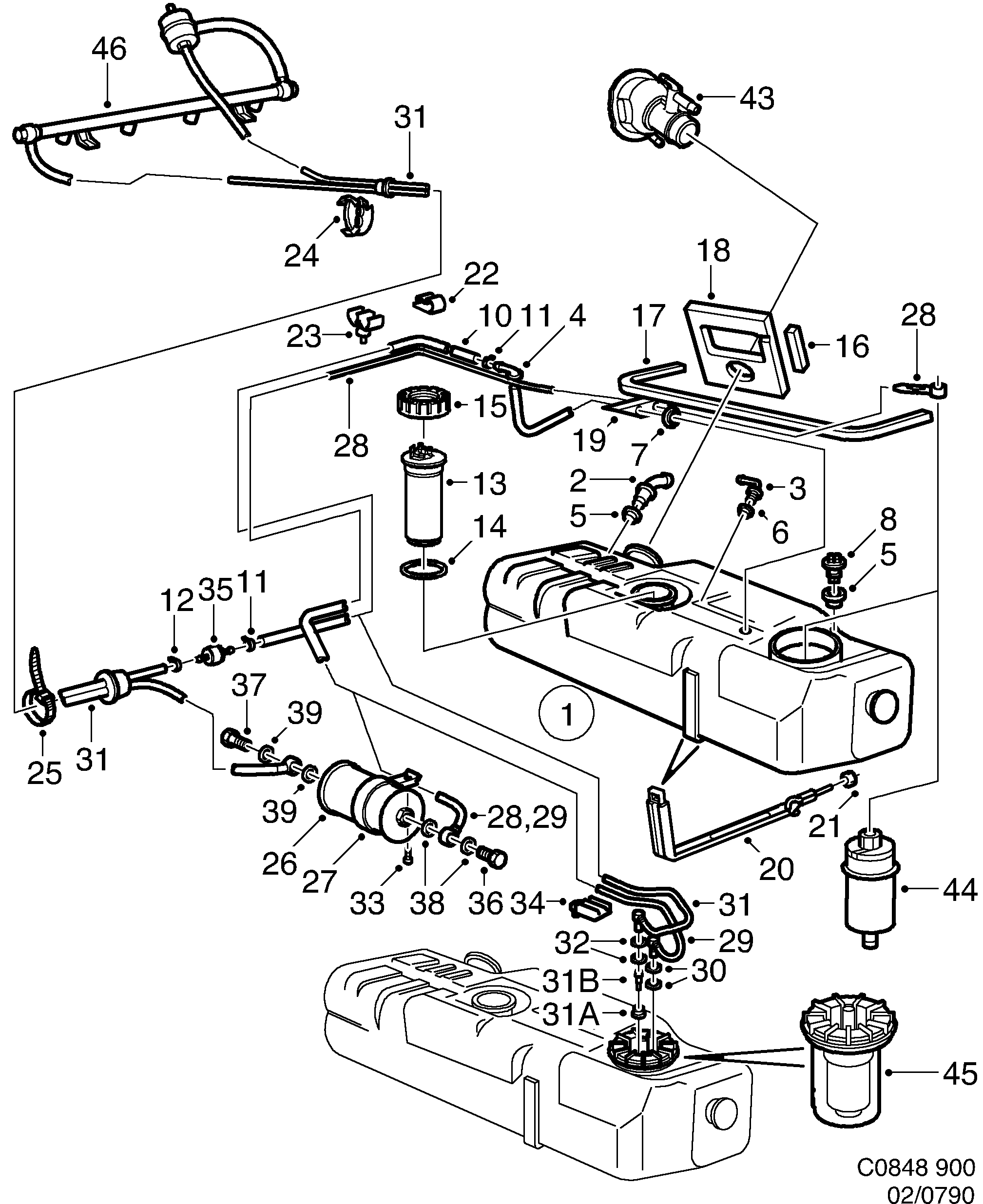 diagram parts 790