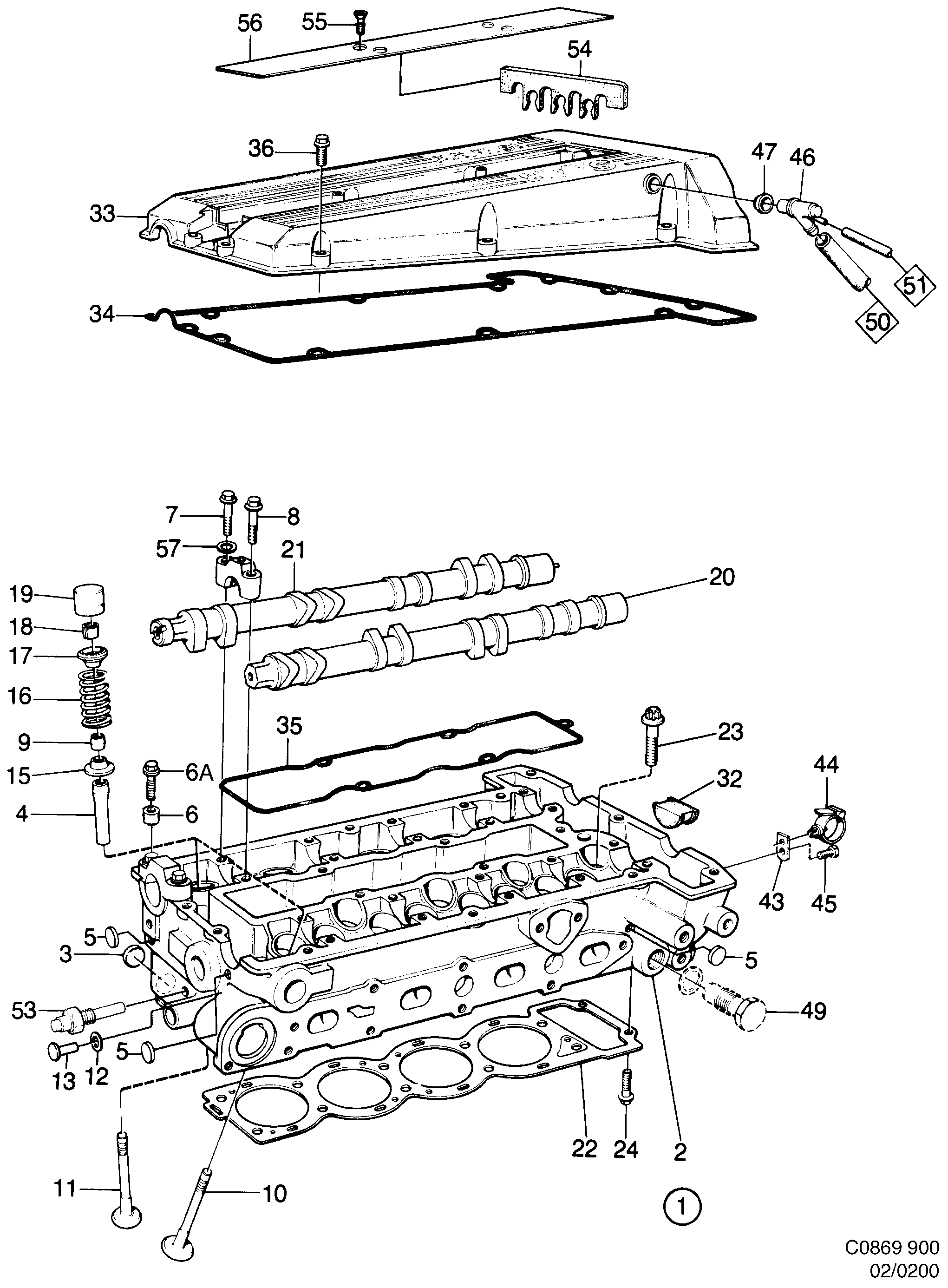 diagram parts 200