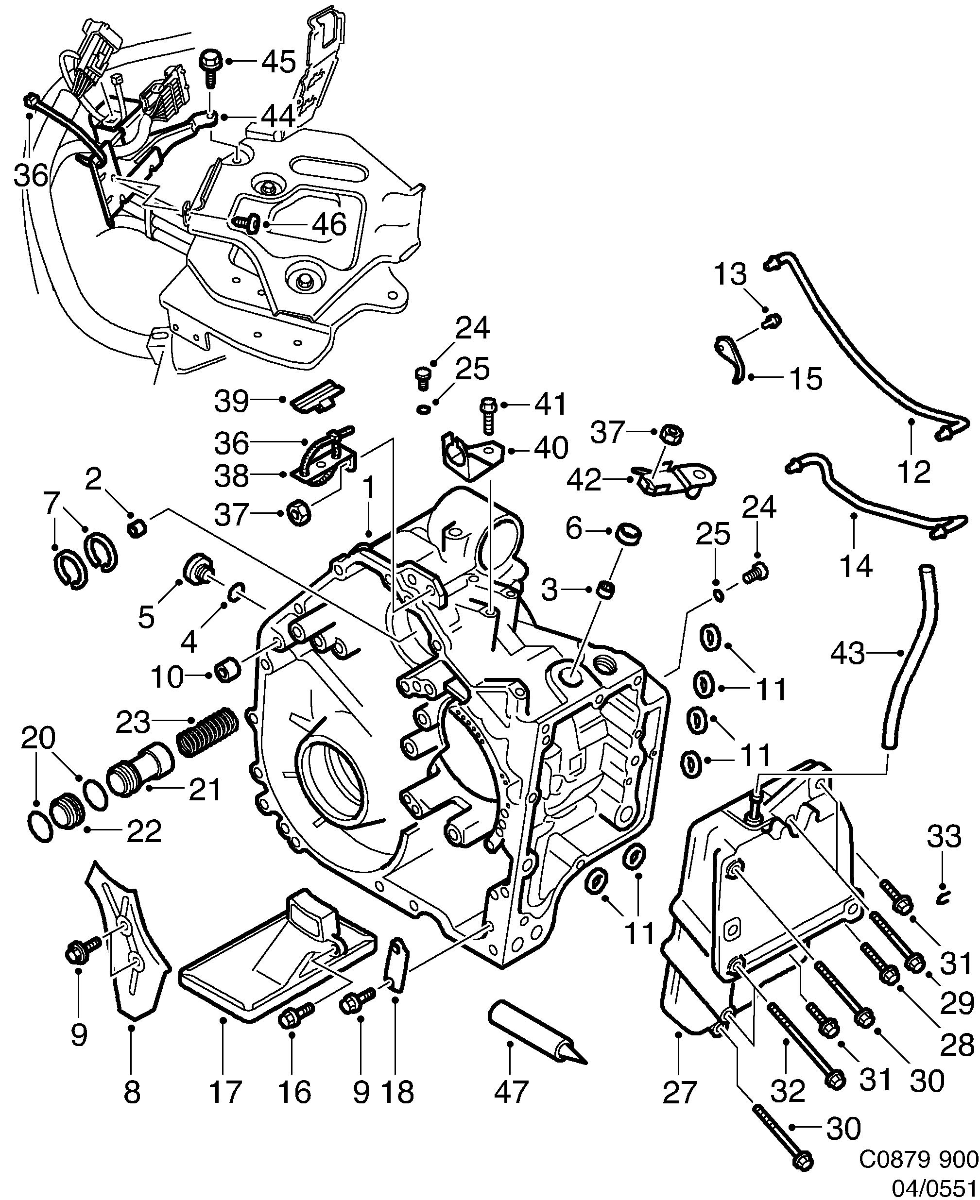 diagram parts 551