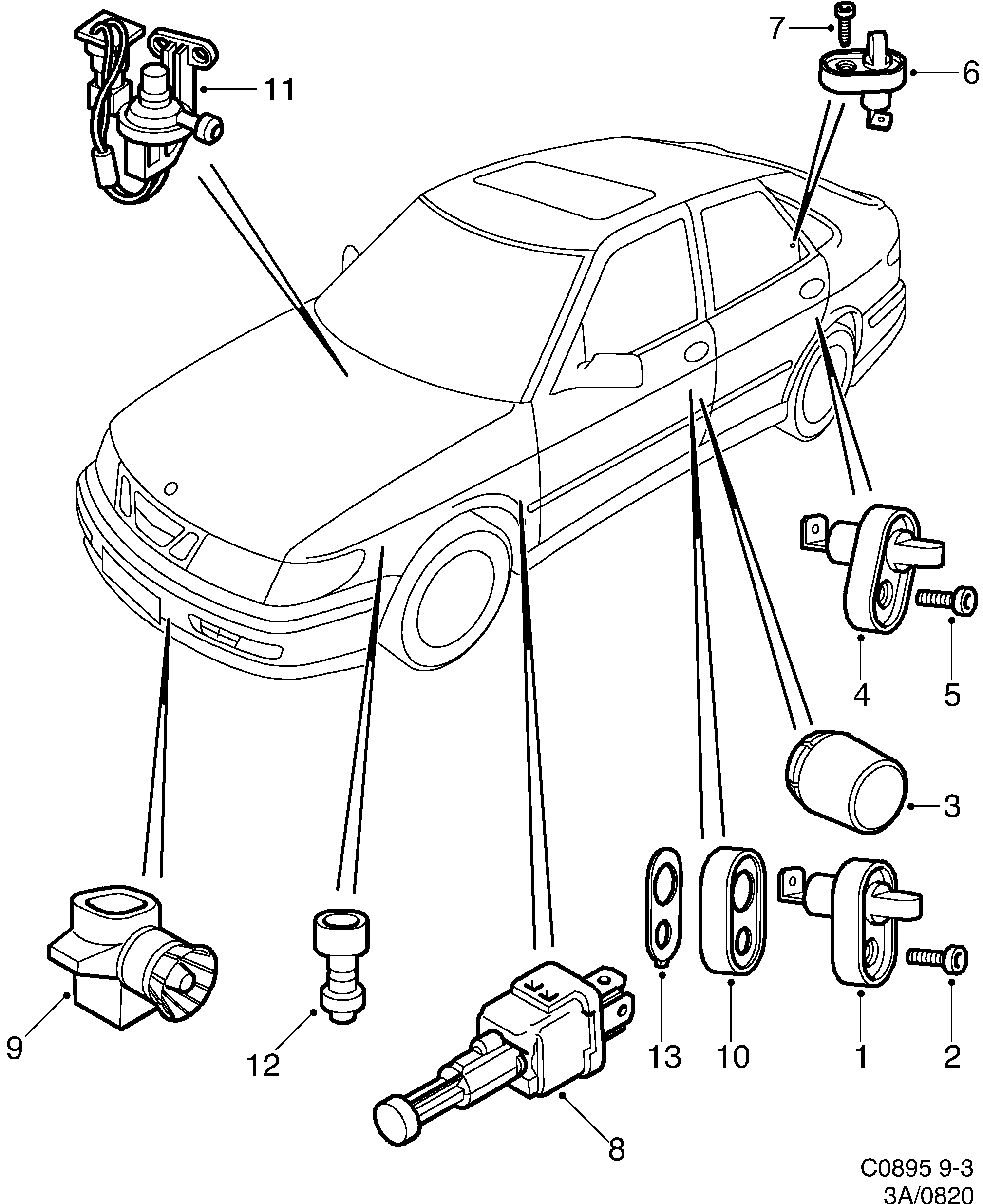 diagram parts 820