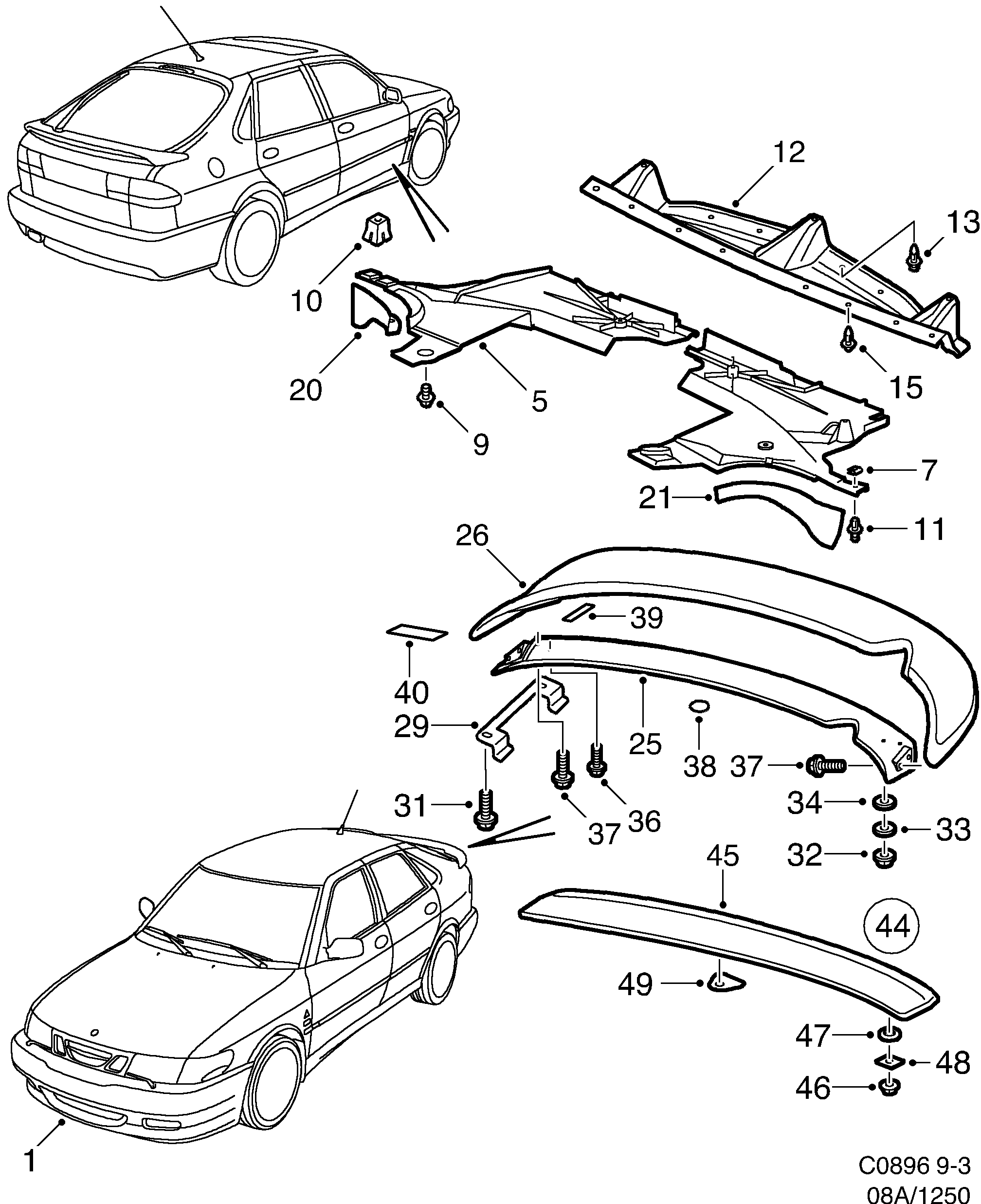 diagram parts 1250