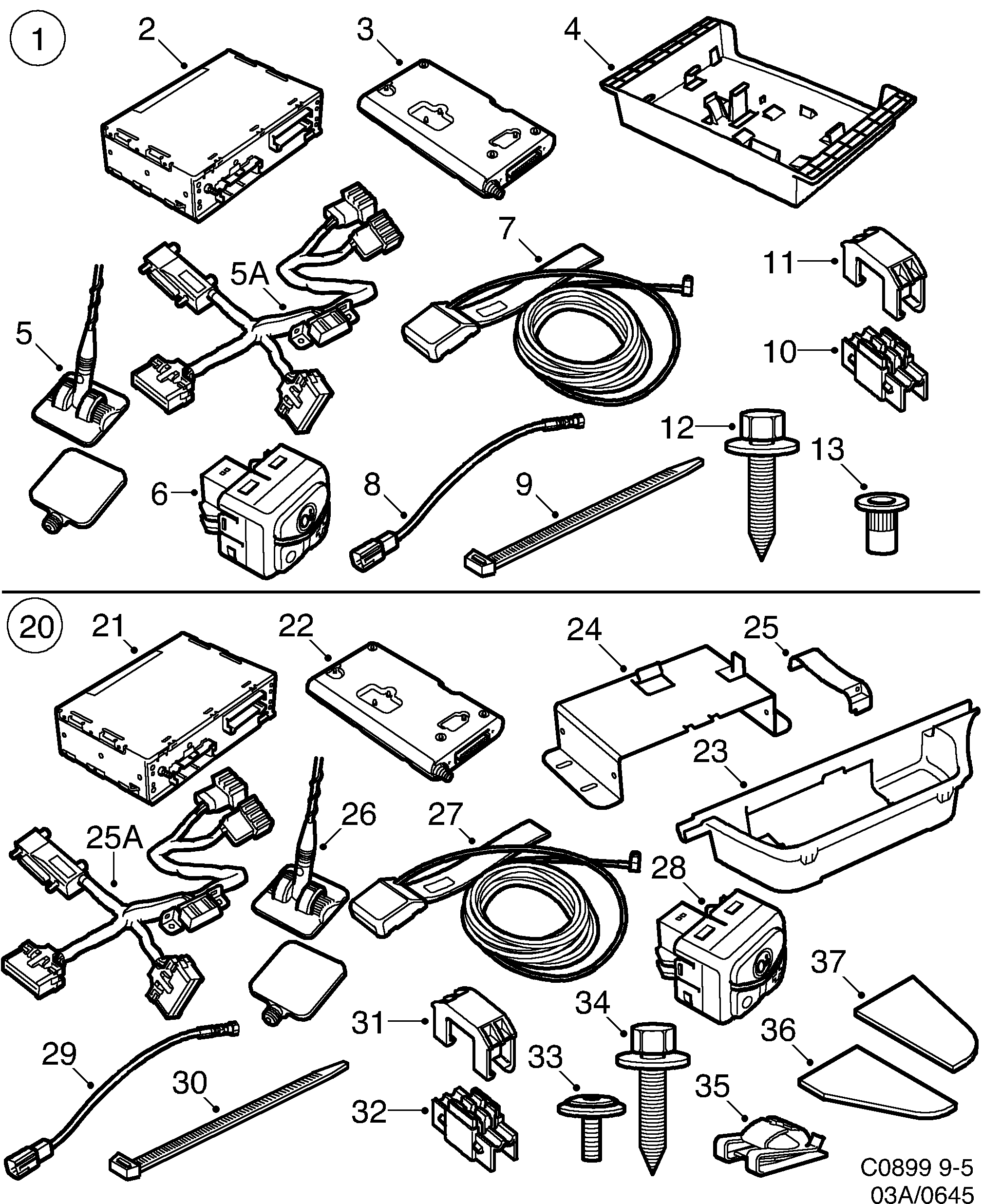 diagram parts 645