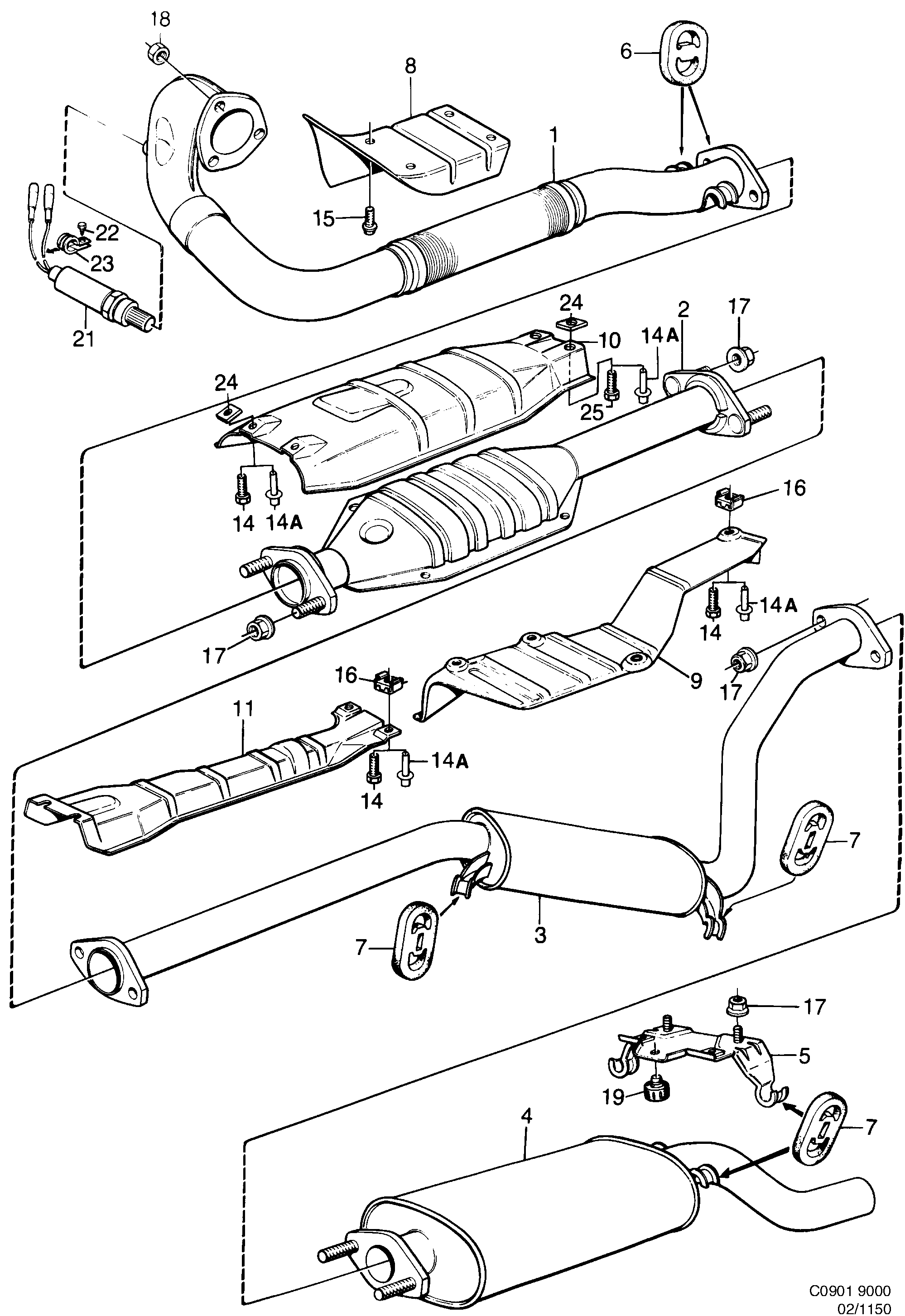 diagram parts 1150
