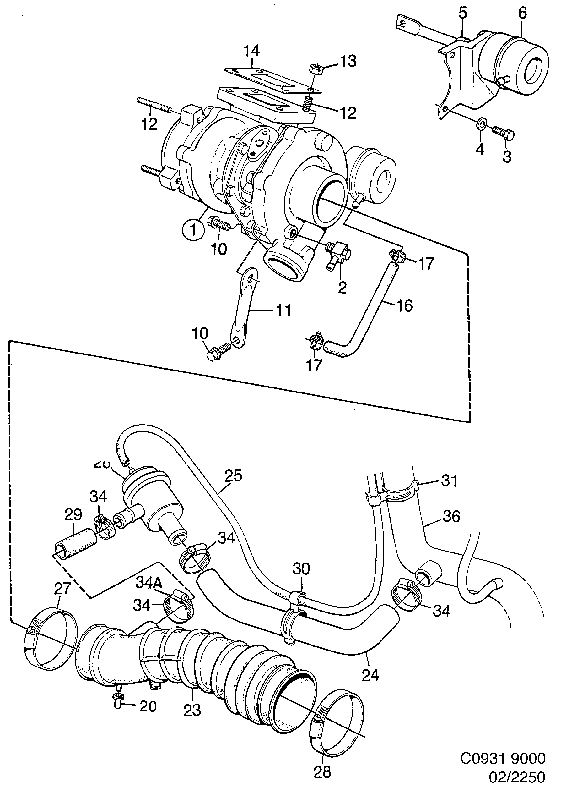 diagram parts 2250