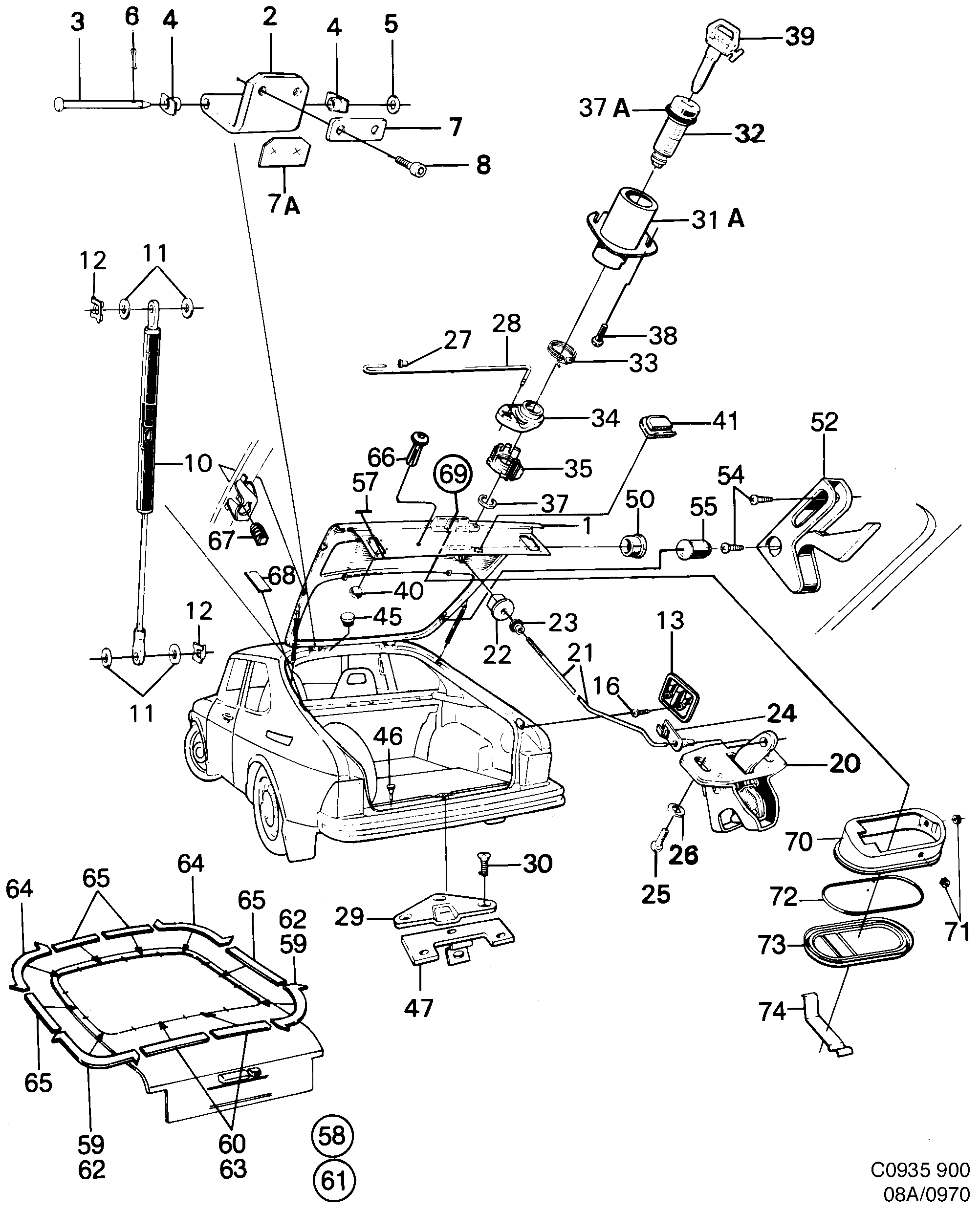 diagram parts 970
