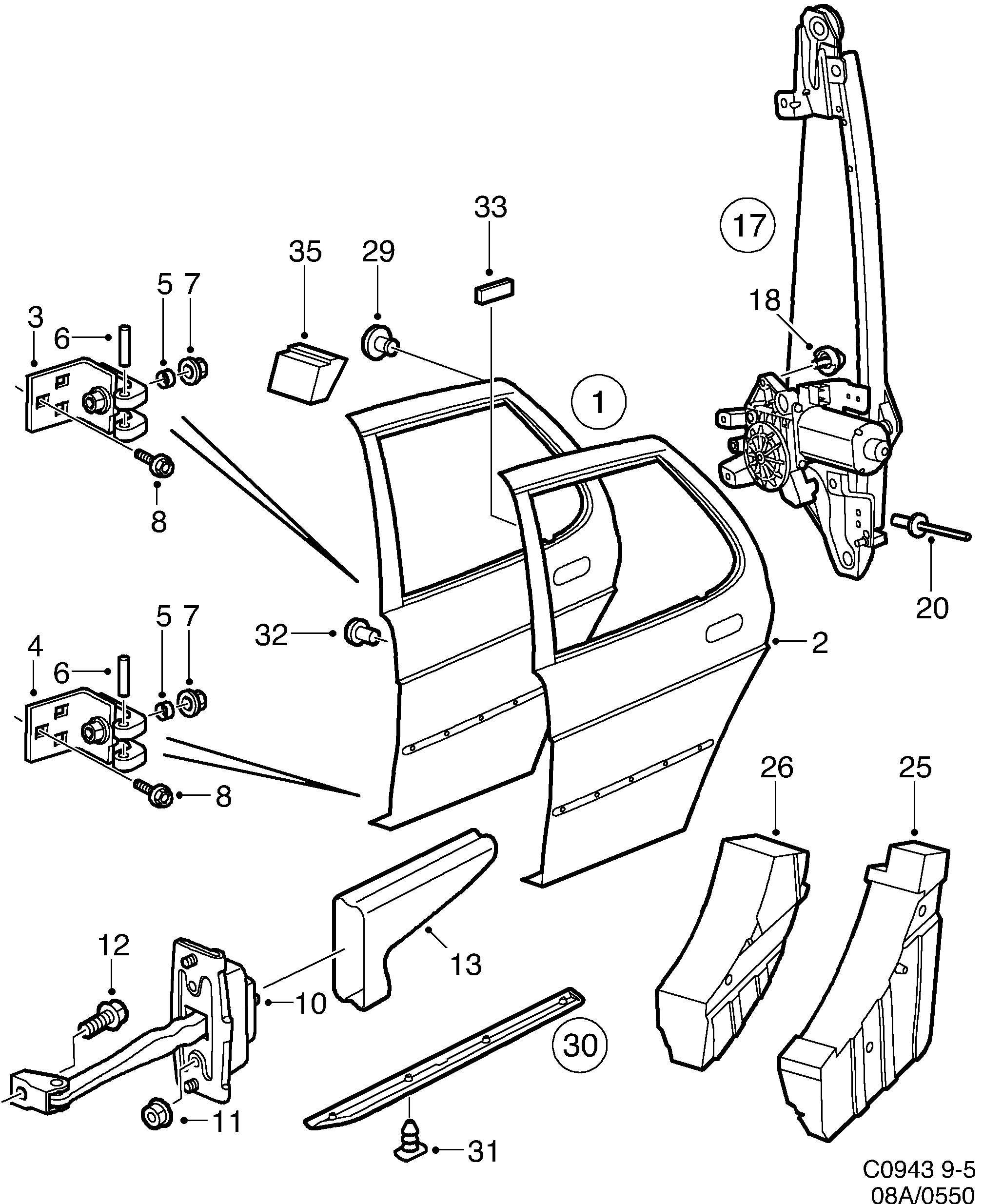 diagram parts 550