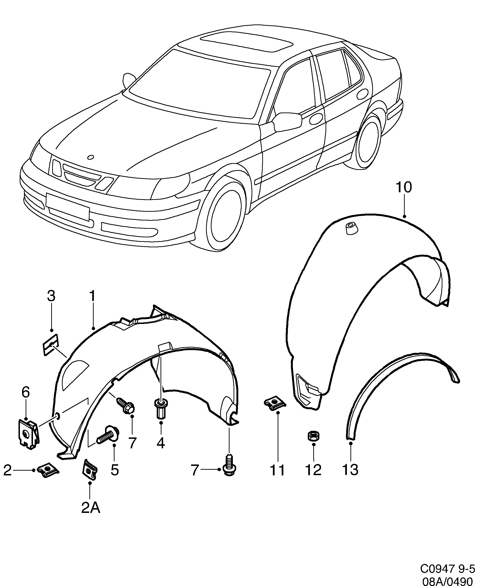 diagram parts 490