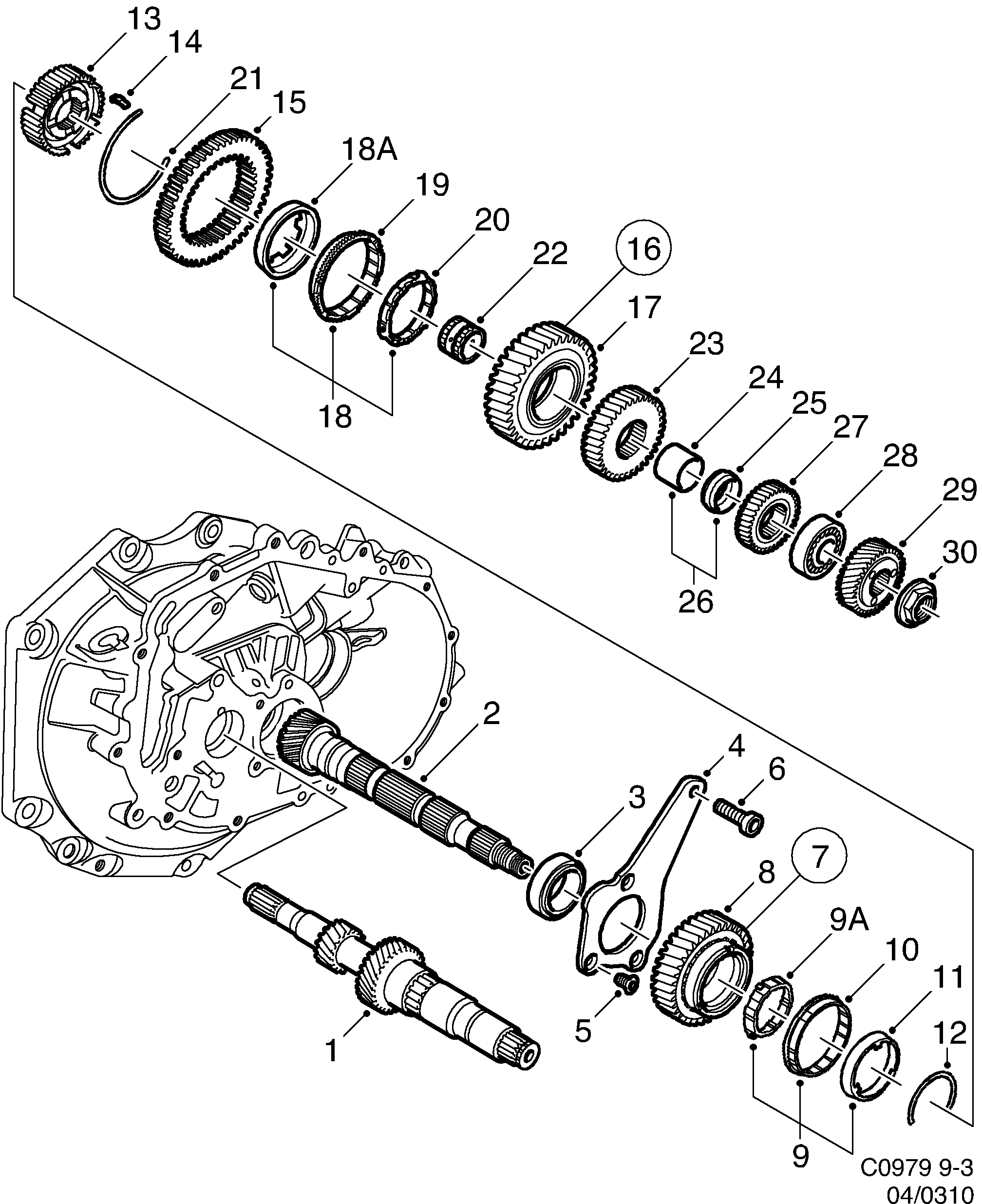 diagram parts 310