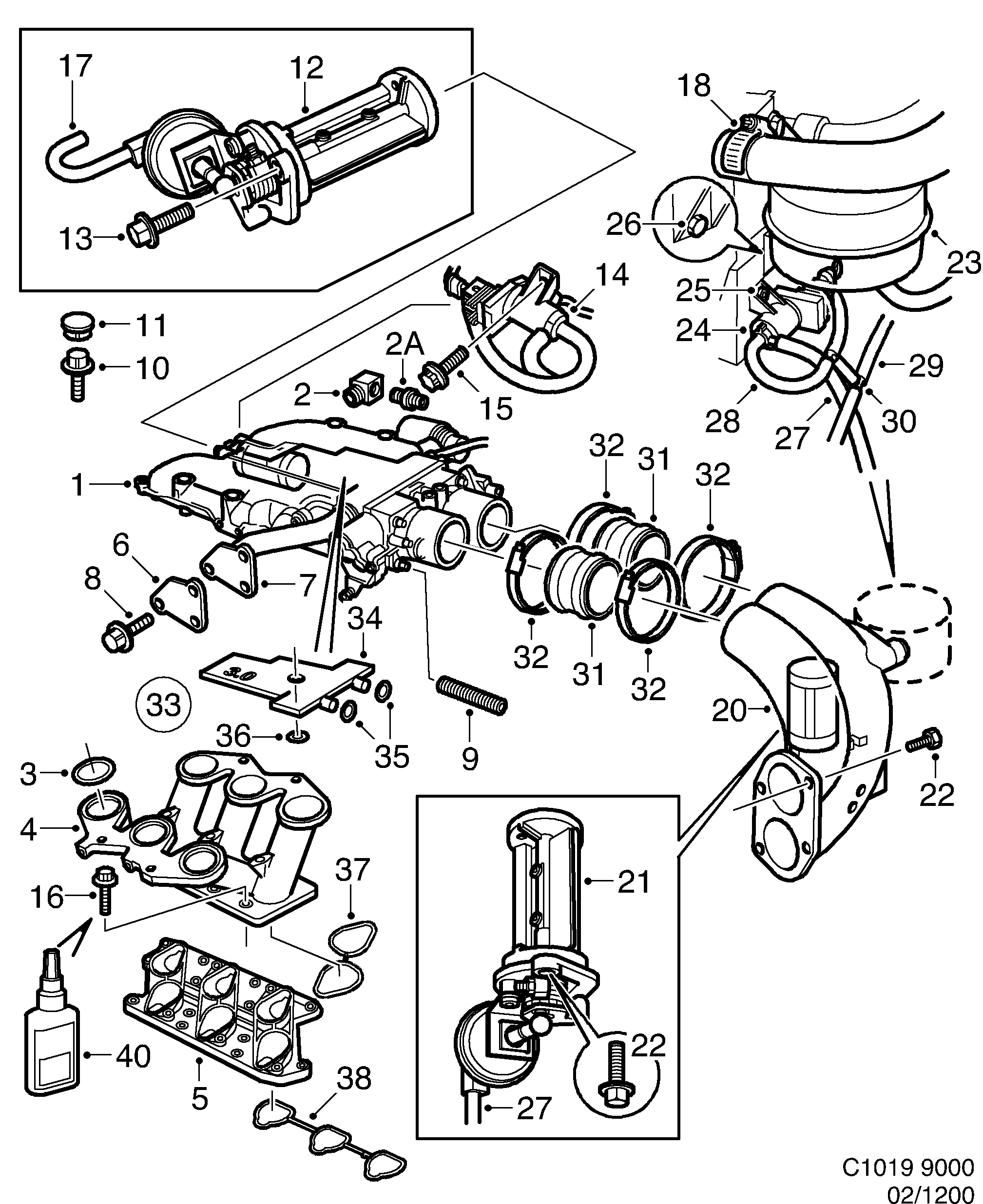 diagram parts 1200