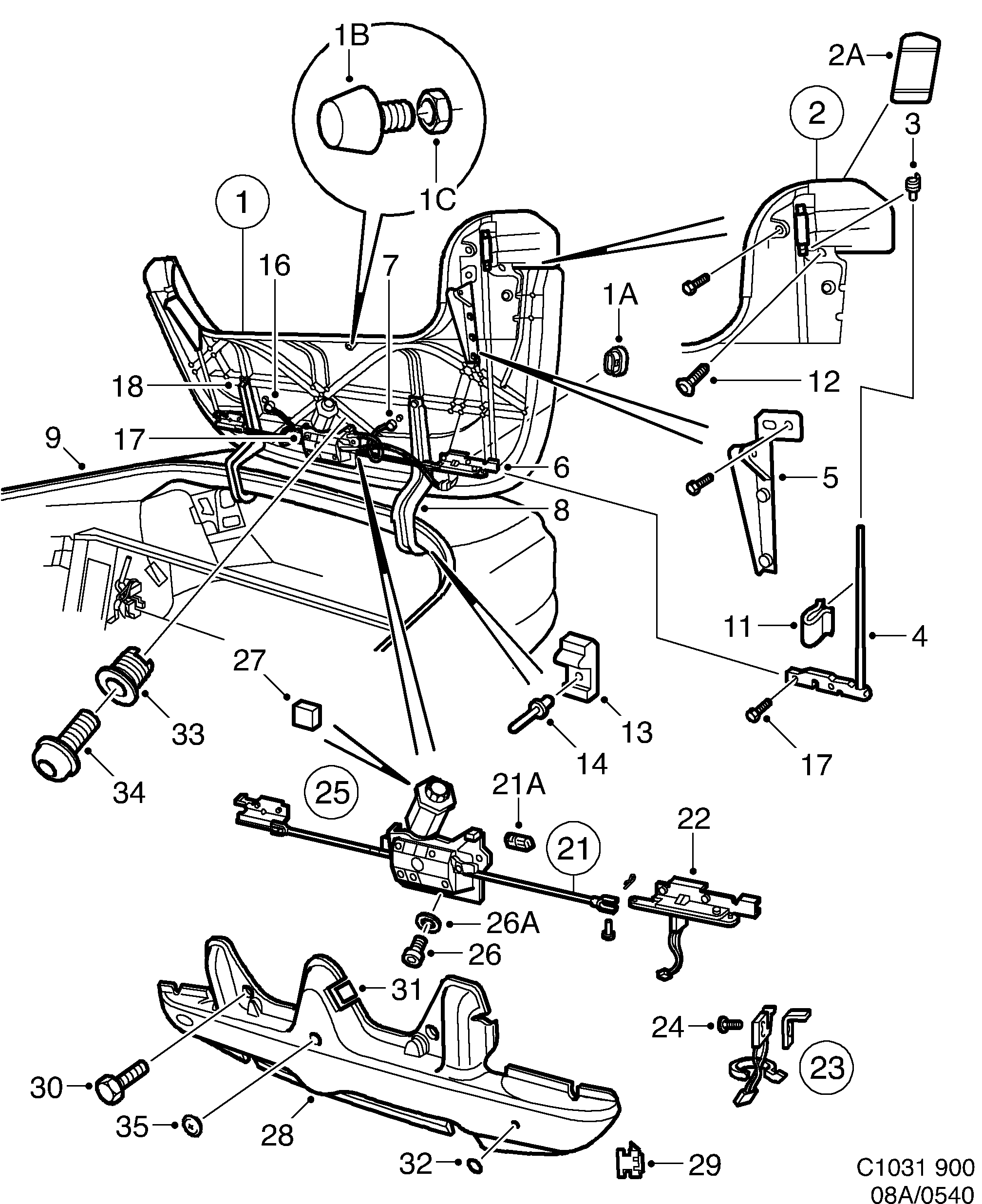 diagram parts 540