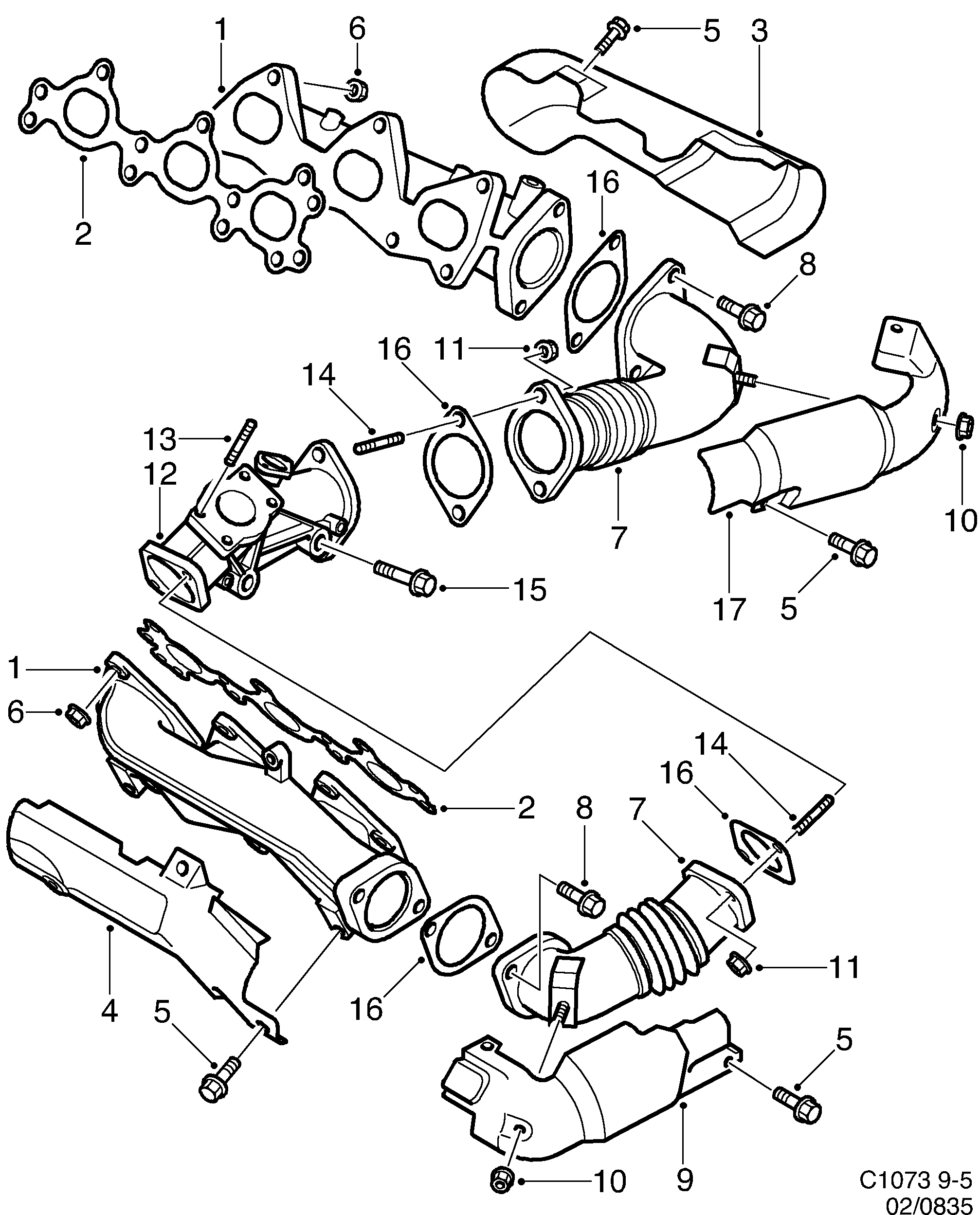 diagram parts 835