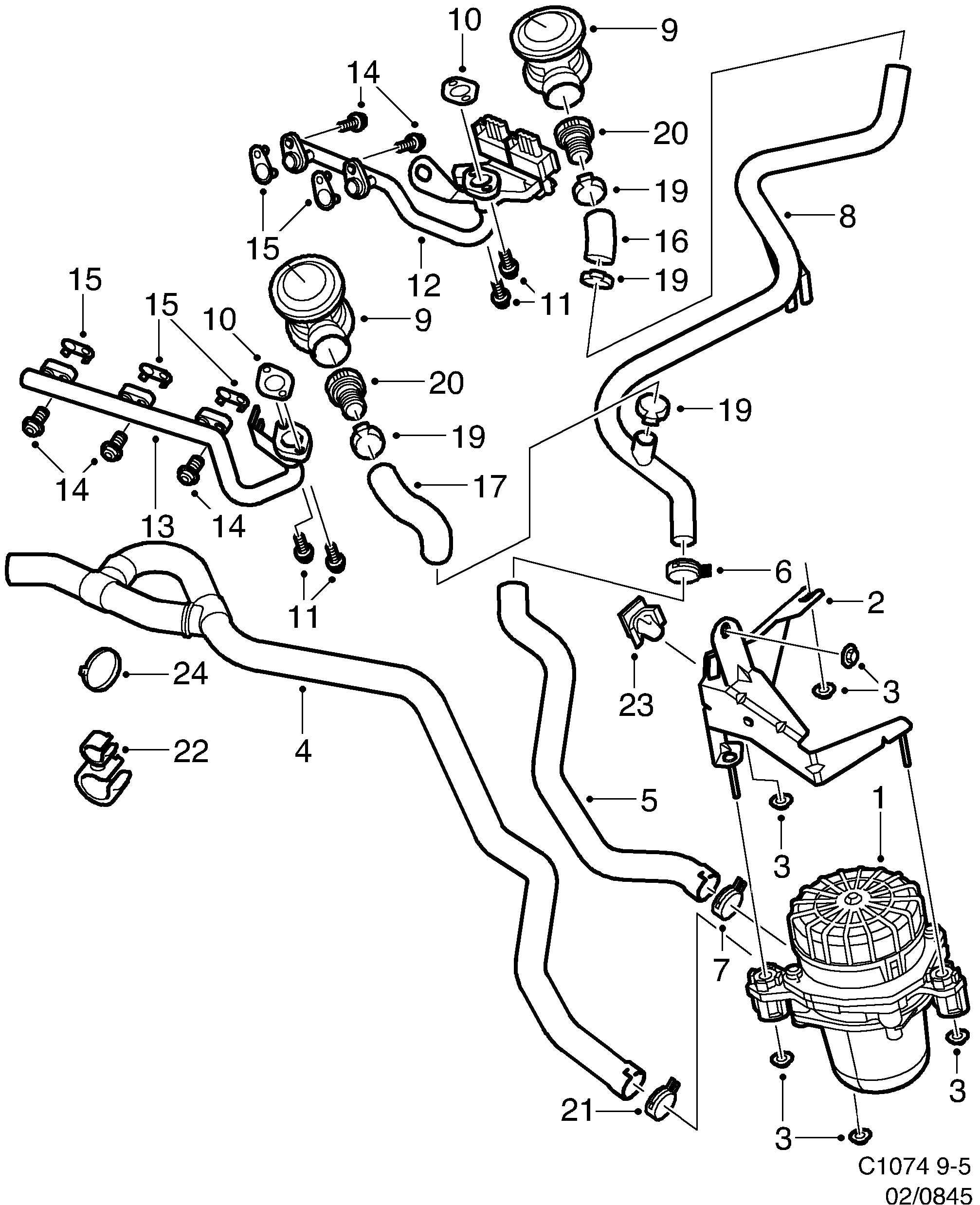 diagram parts 845