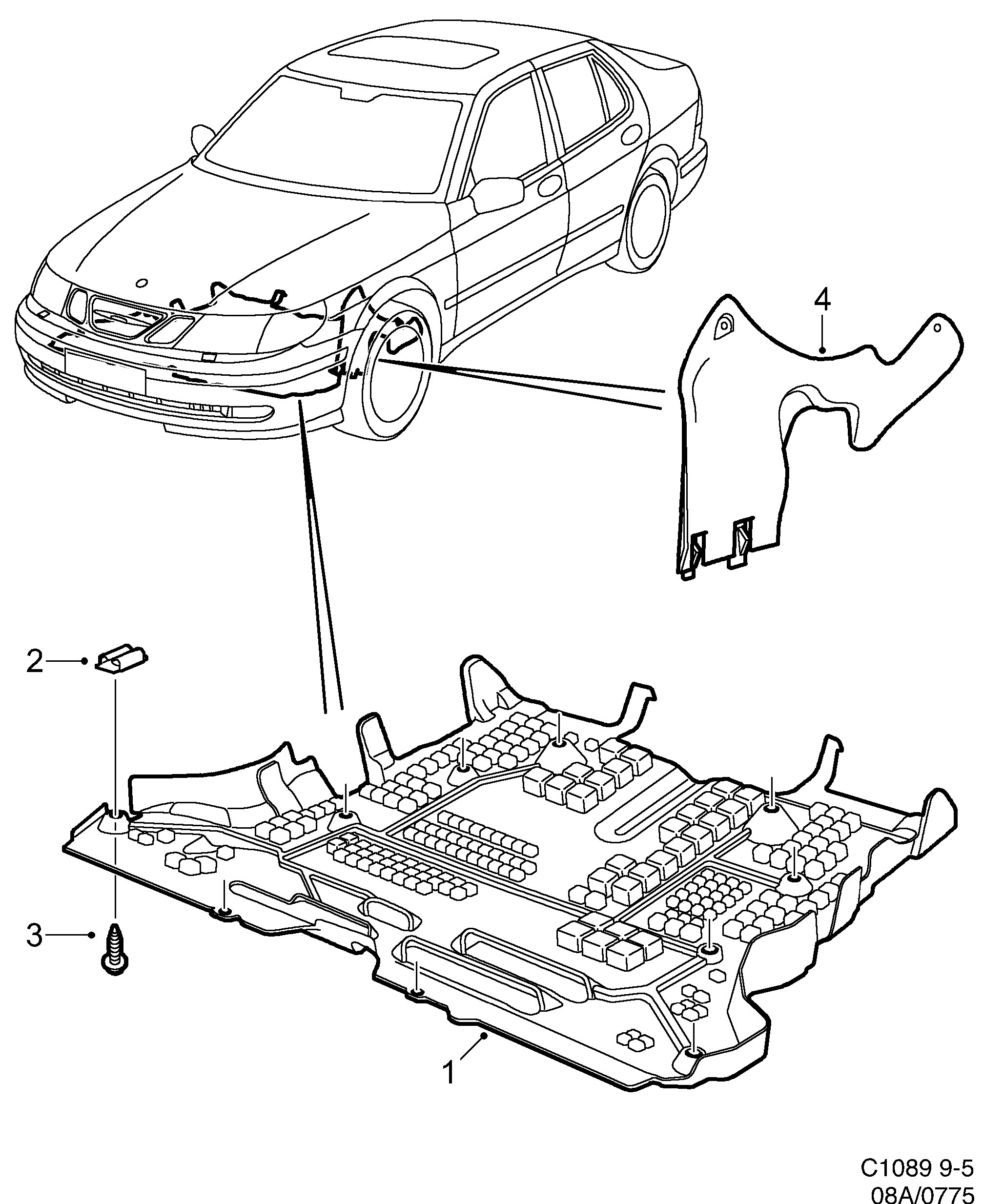 diagram parts 775