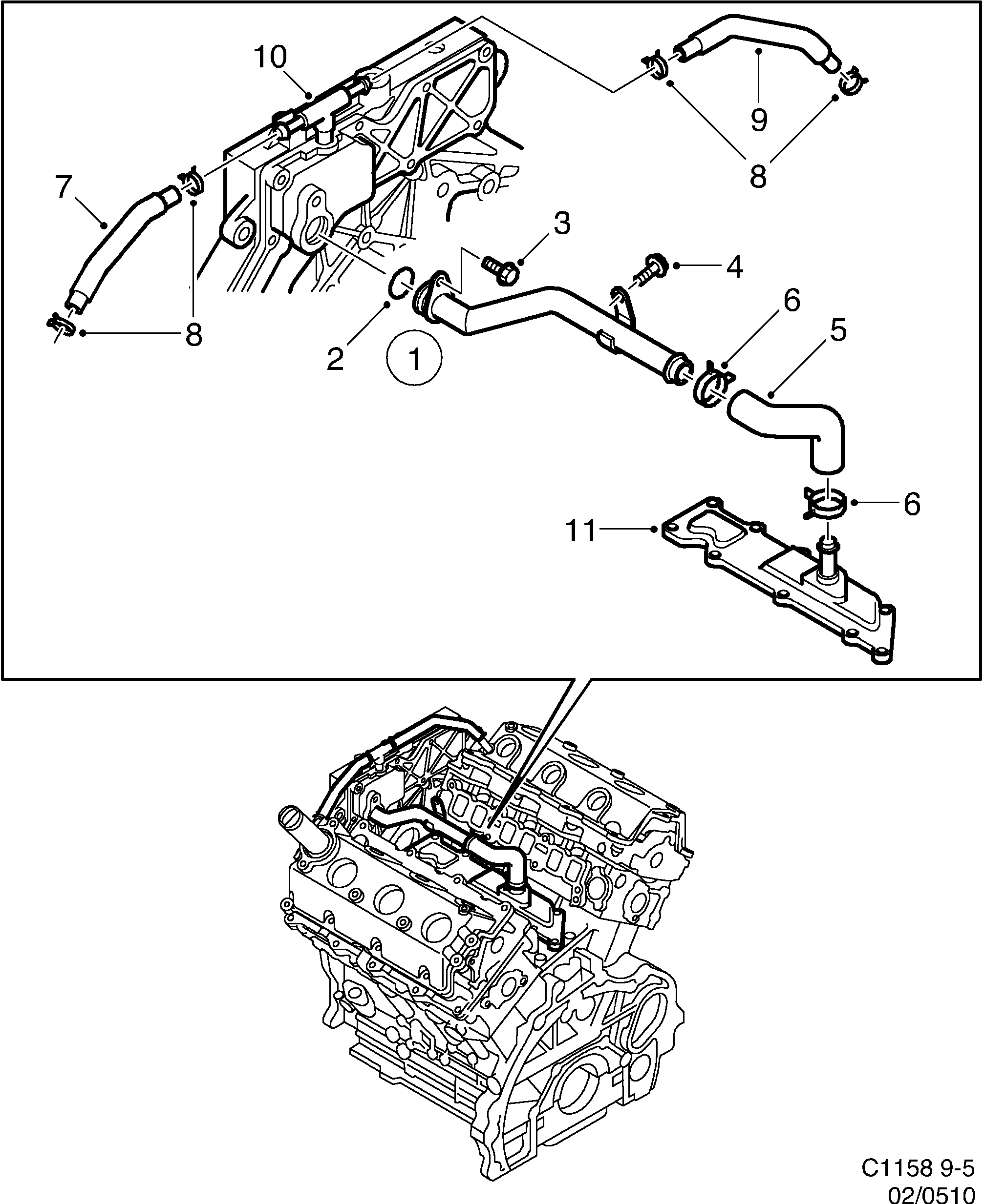 diagram parts 510