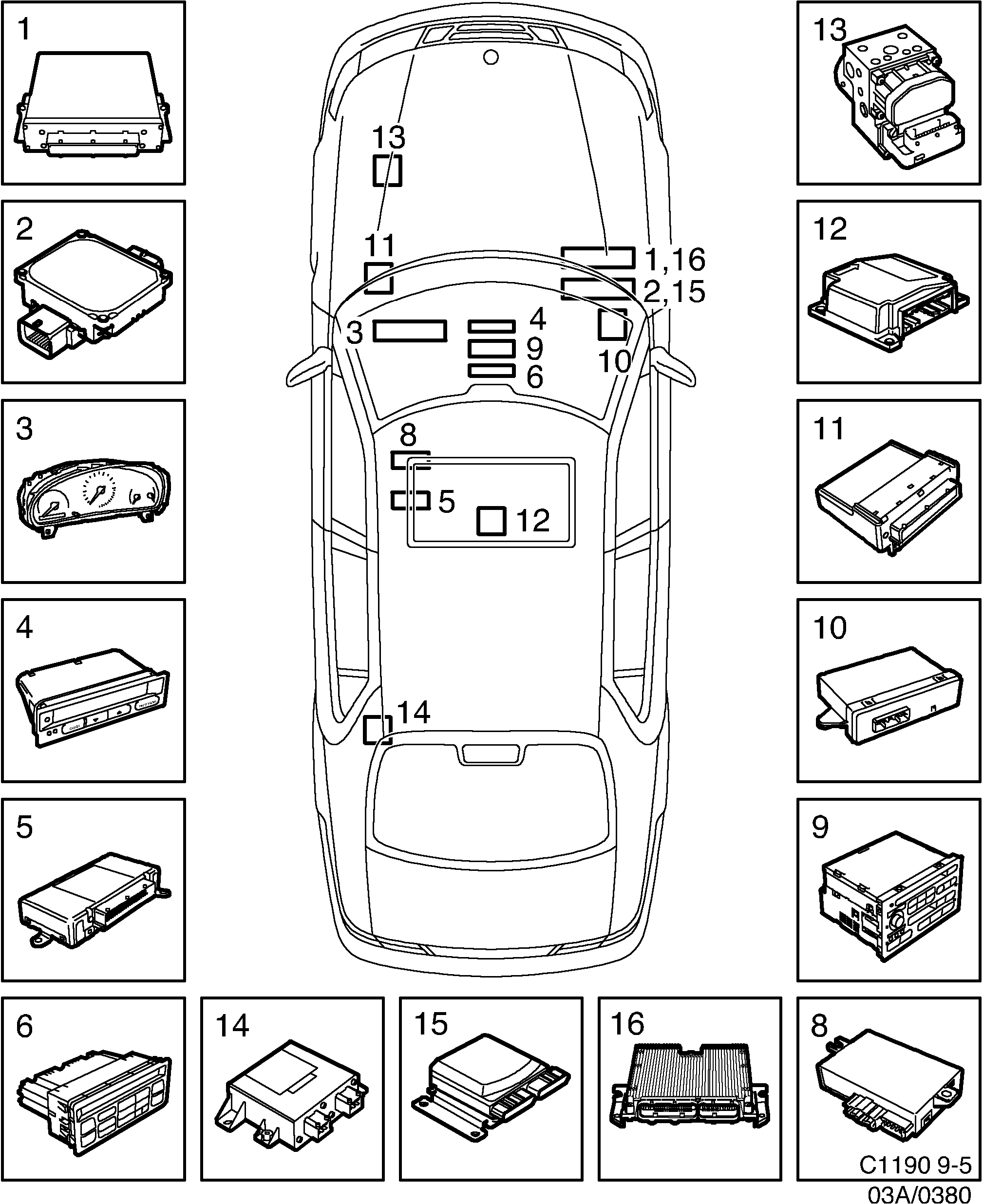 diagram parts 380