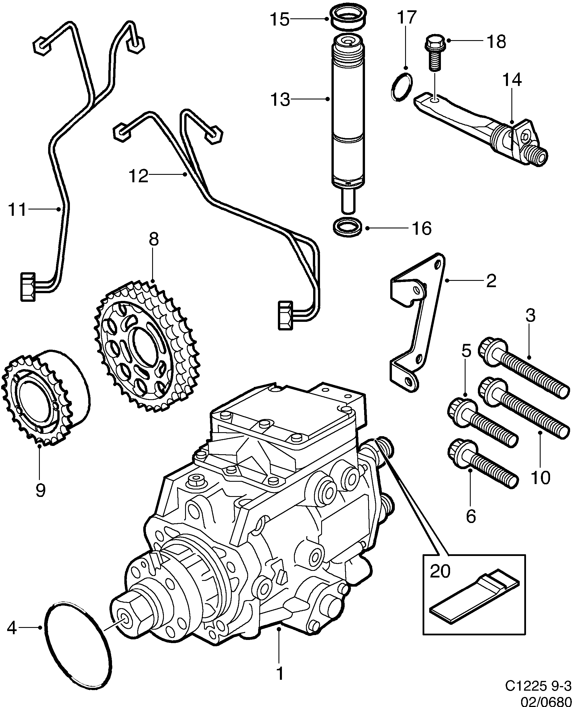 diagram parts 680