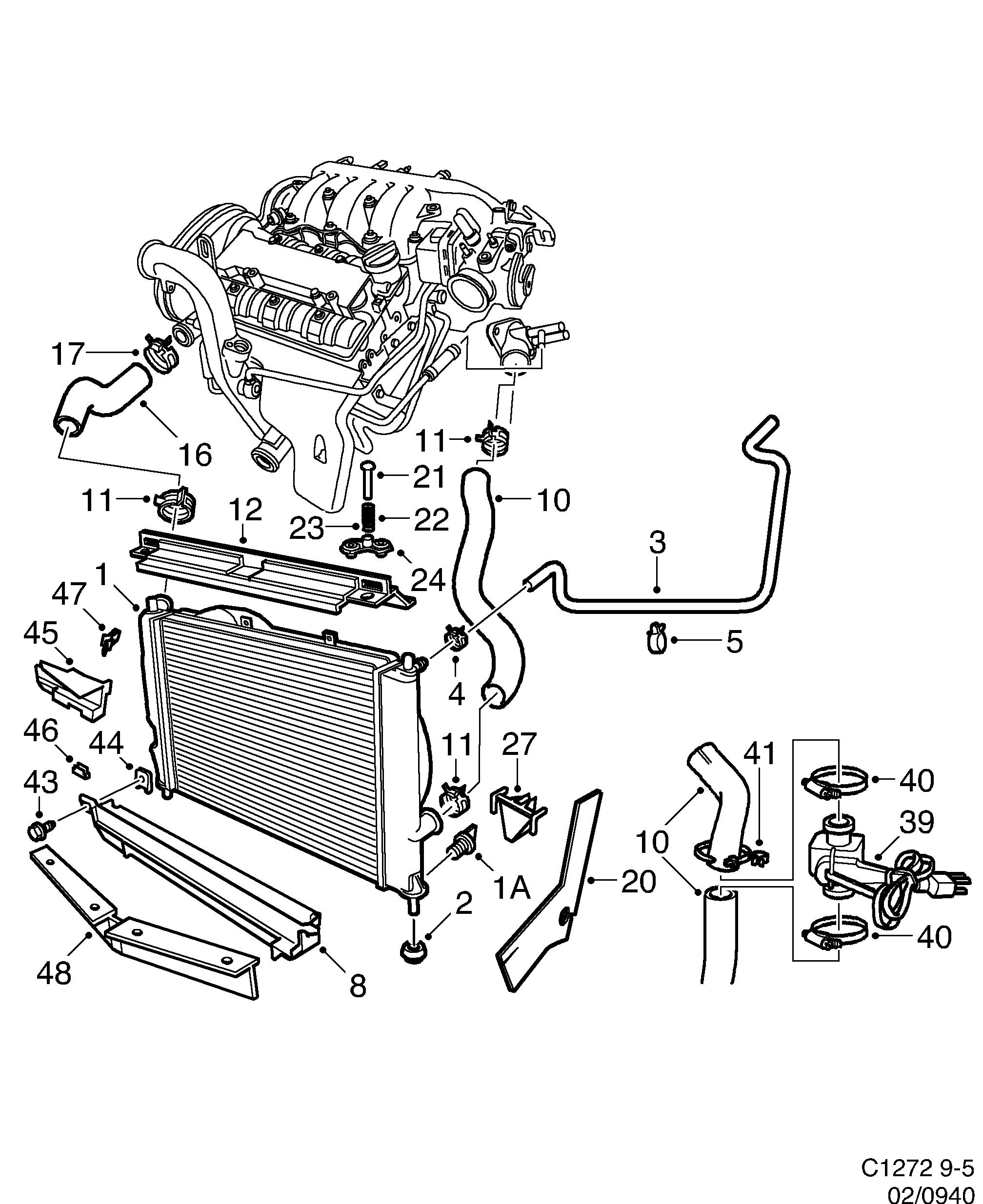 diagram parts 940