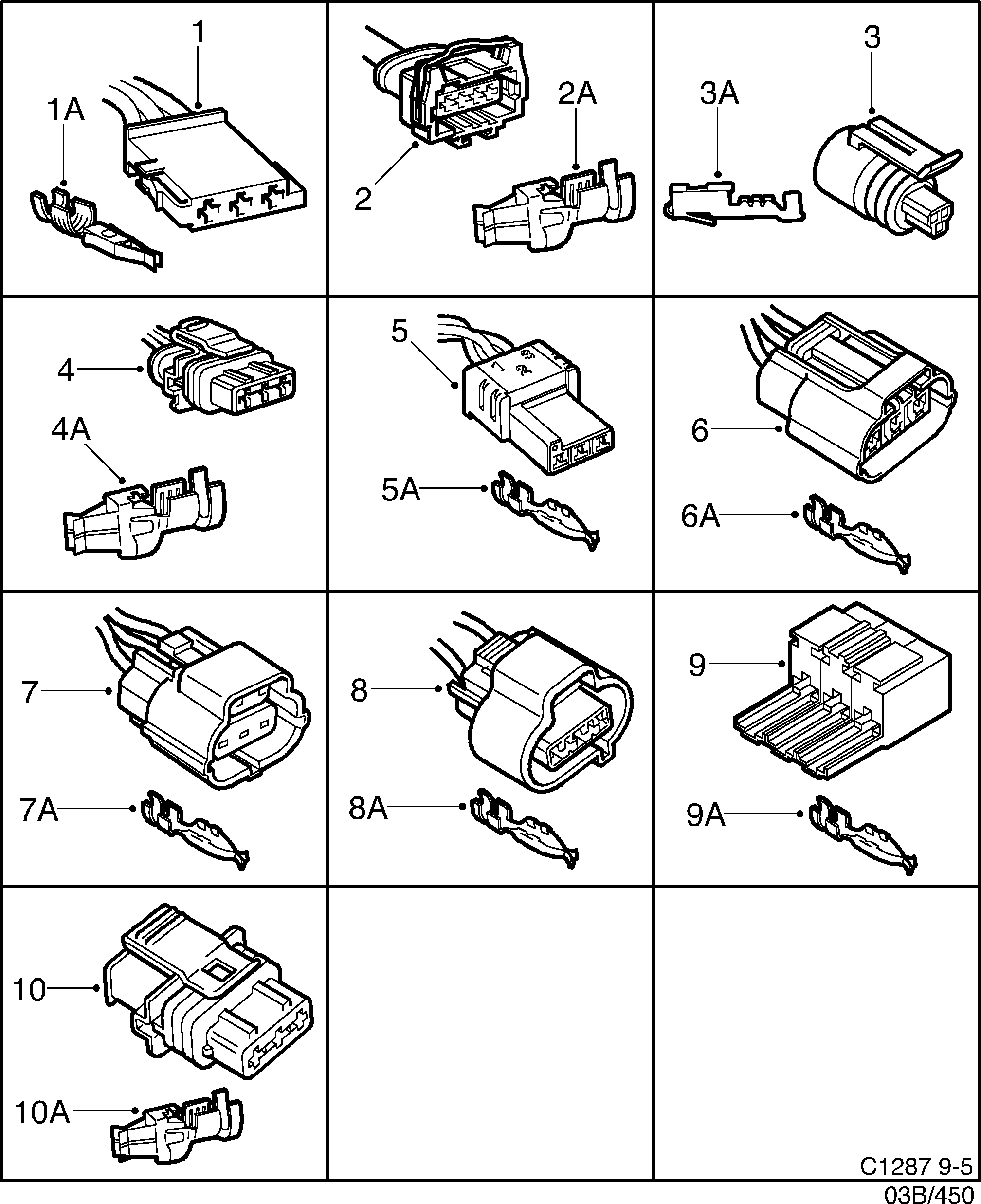 diagram parts 450