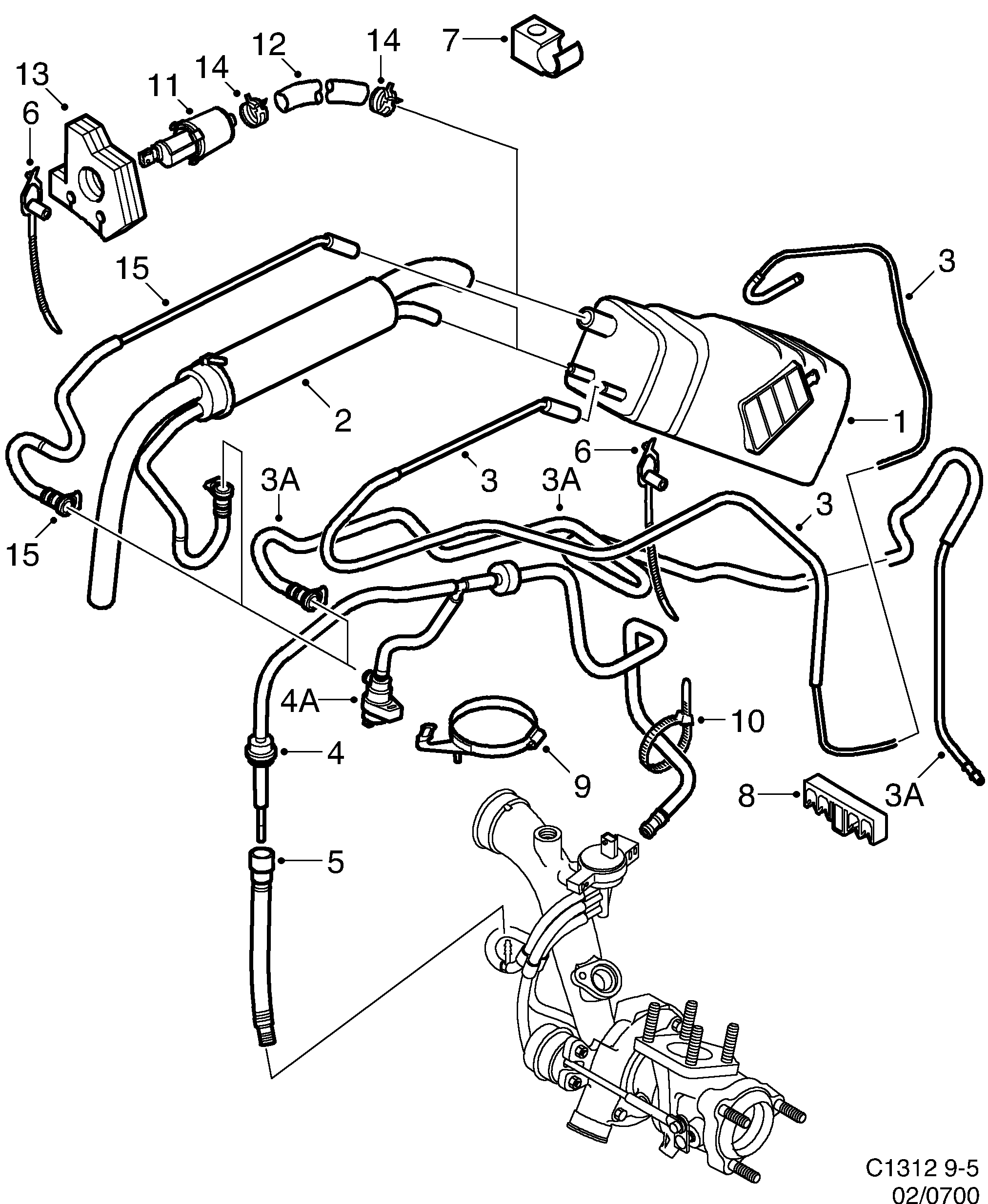 diagram parts 700