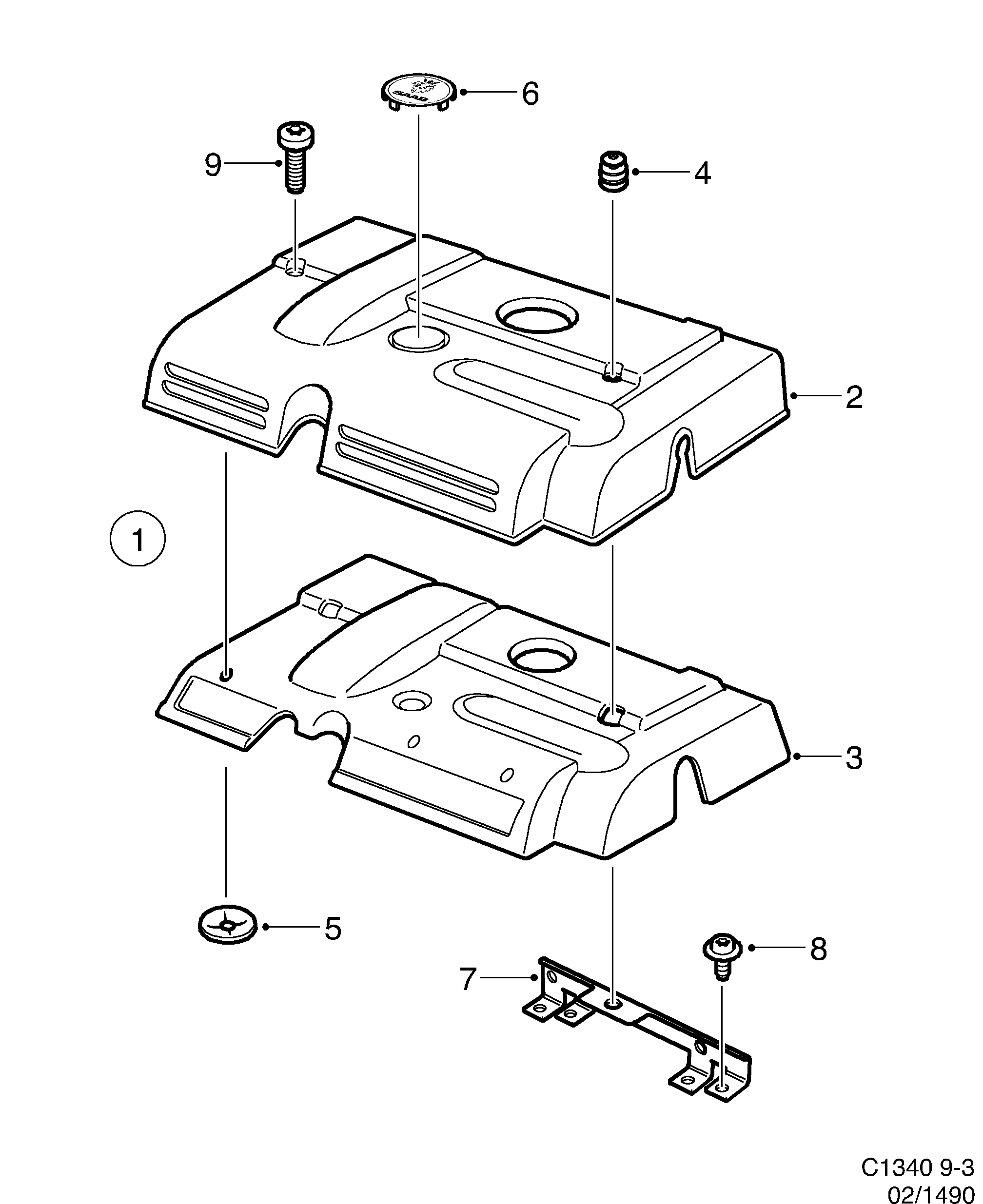 diagram parts 1490