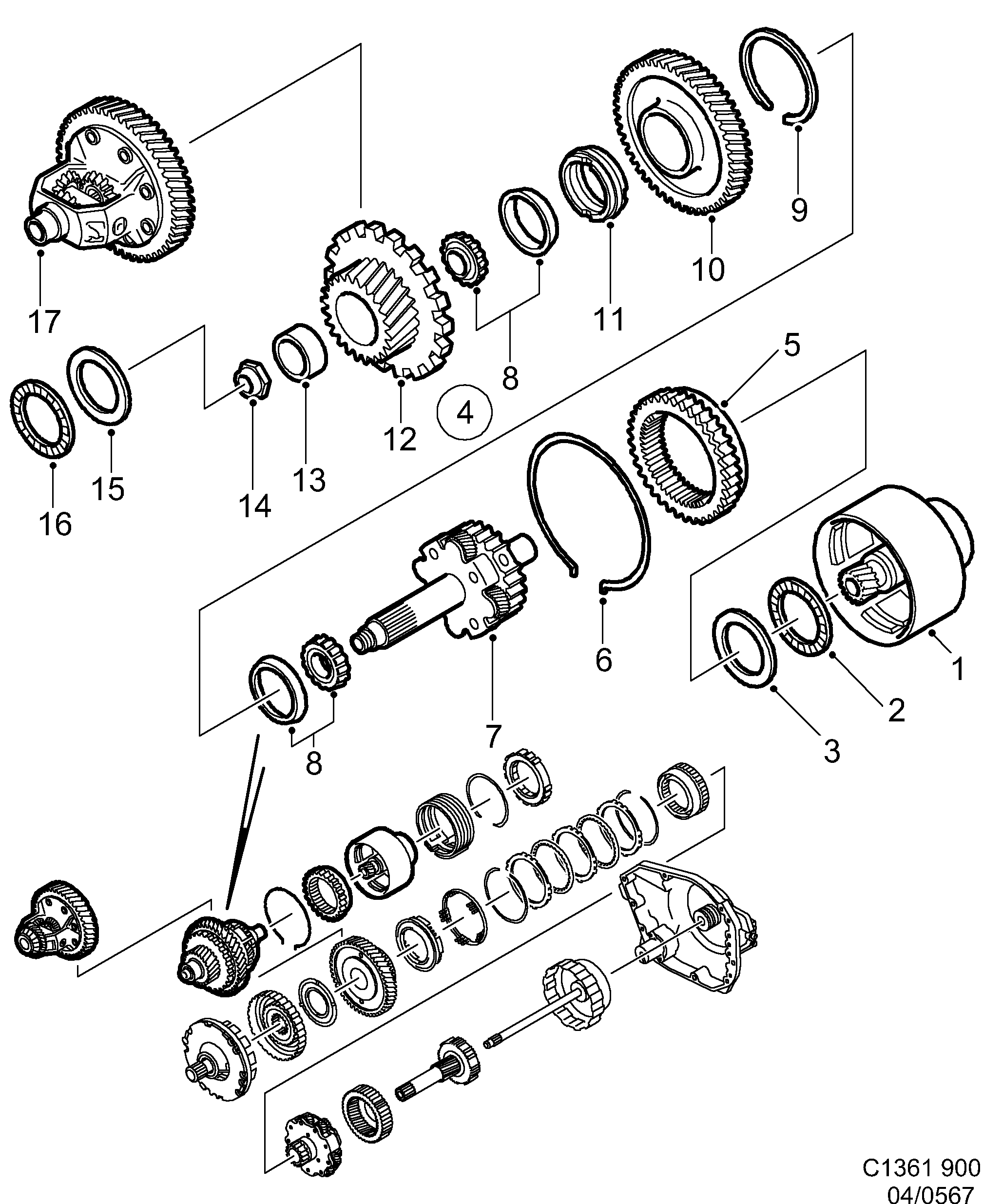 diagram parts 567