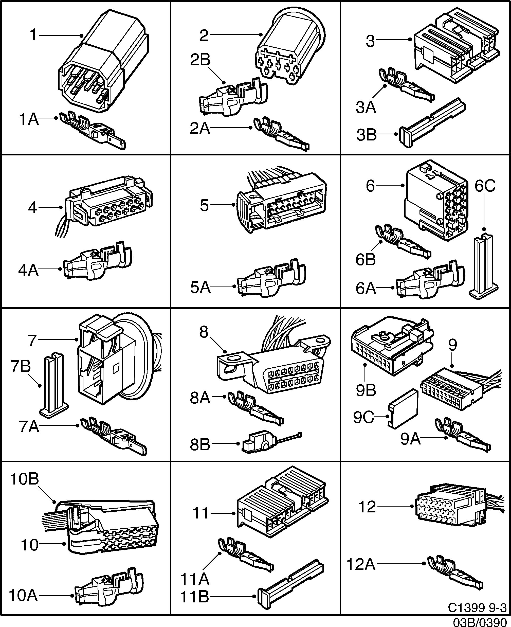 diagram parts 390