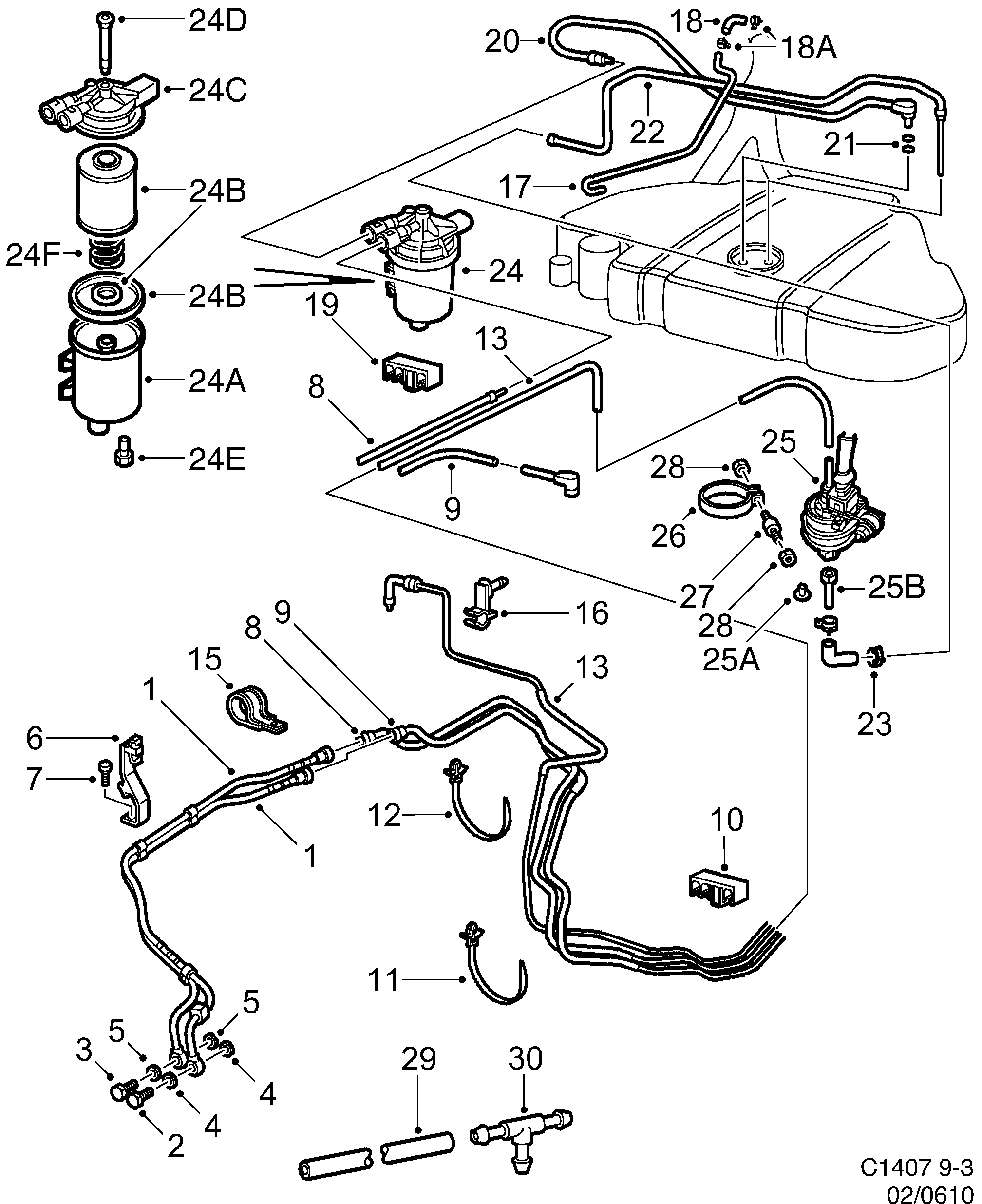 diagram parts 610