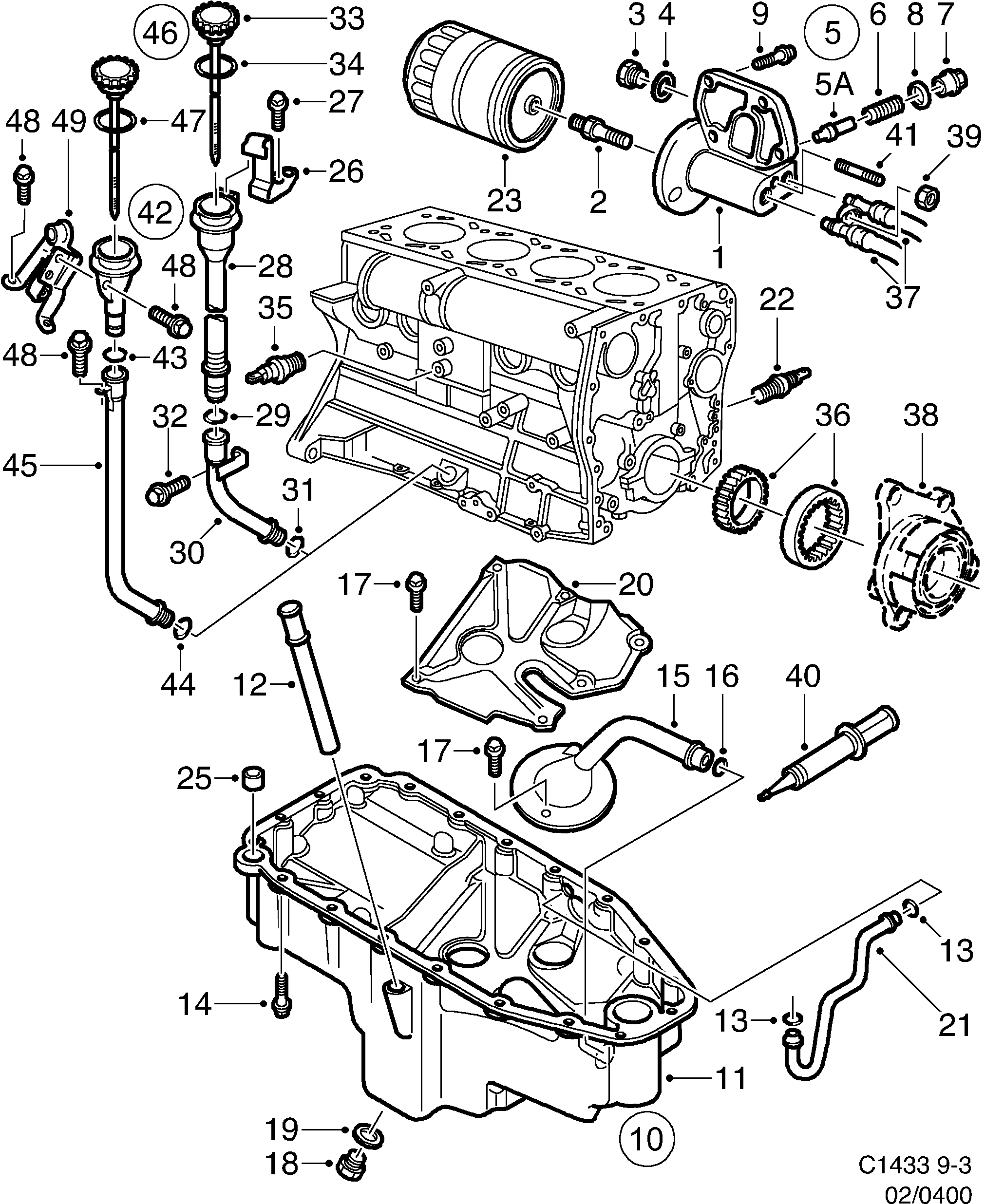 diagram parts 400