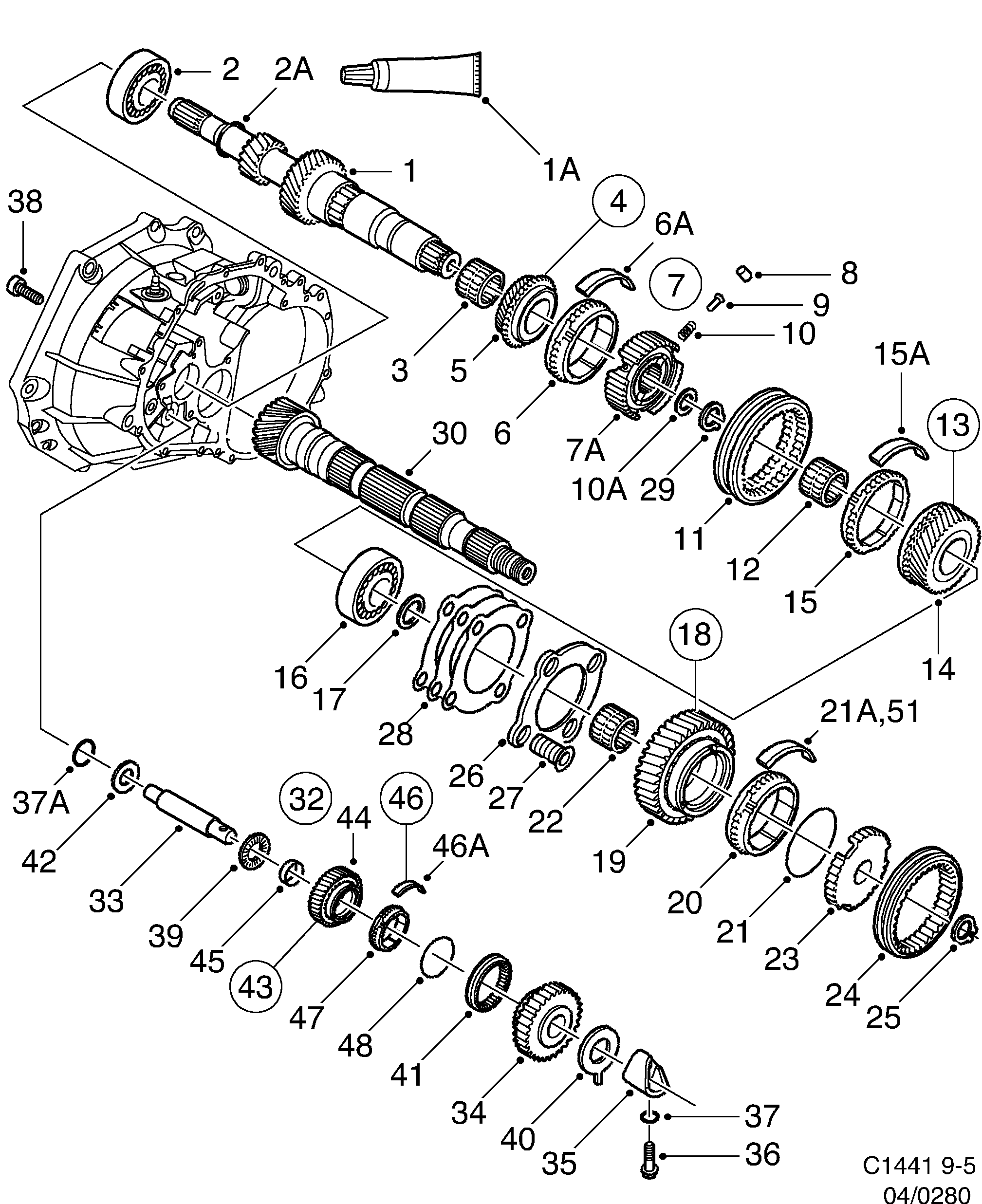 diagram parts 280