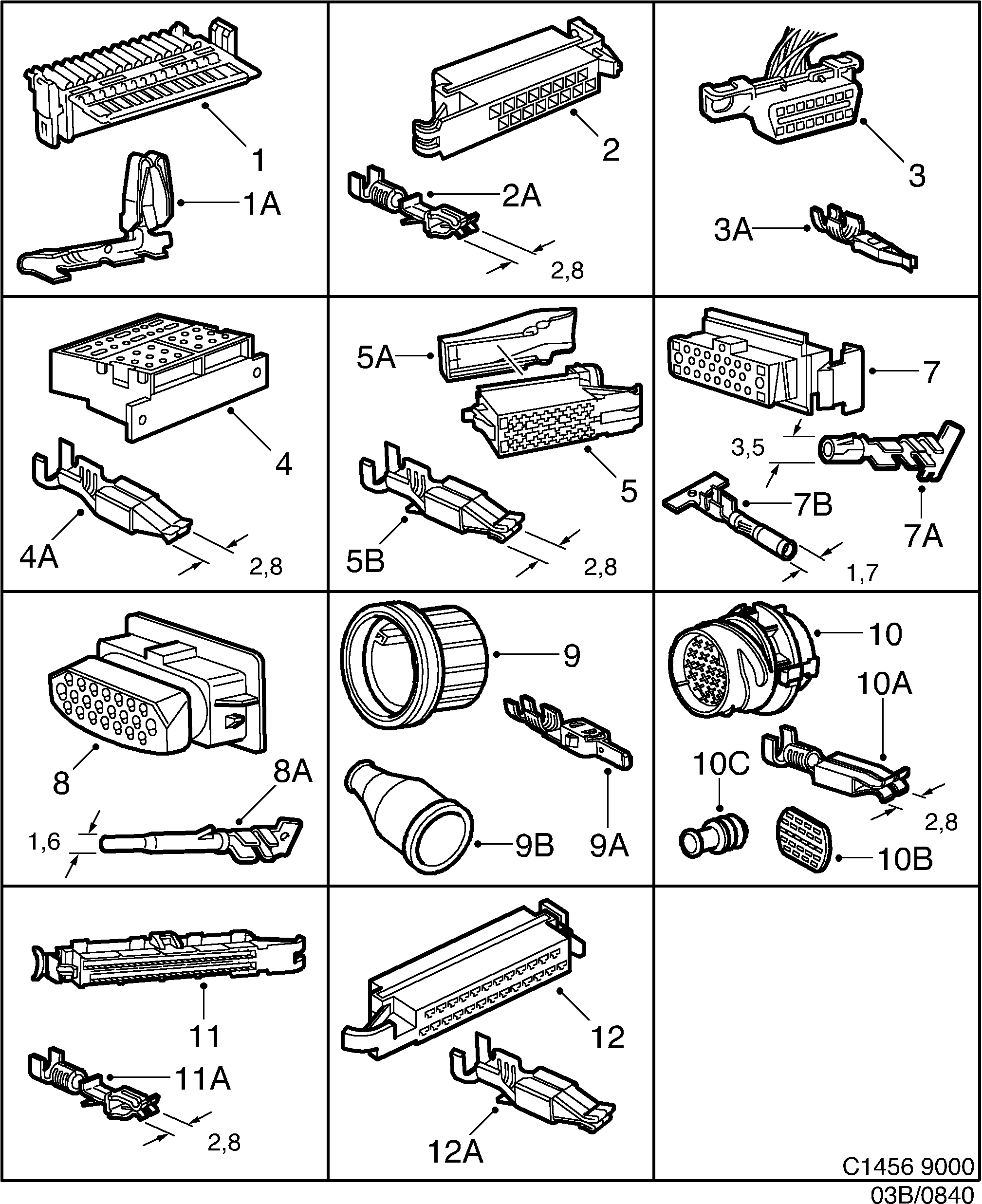 diagram parts 840